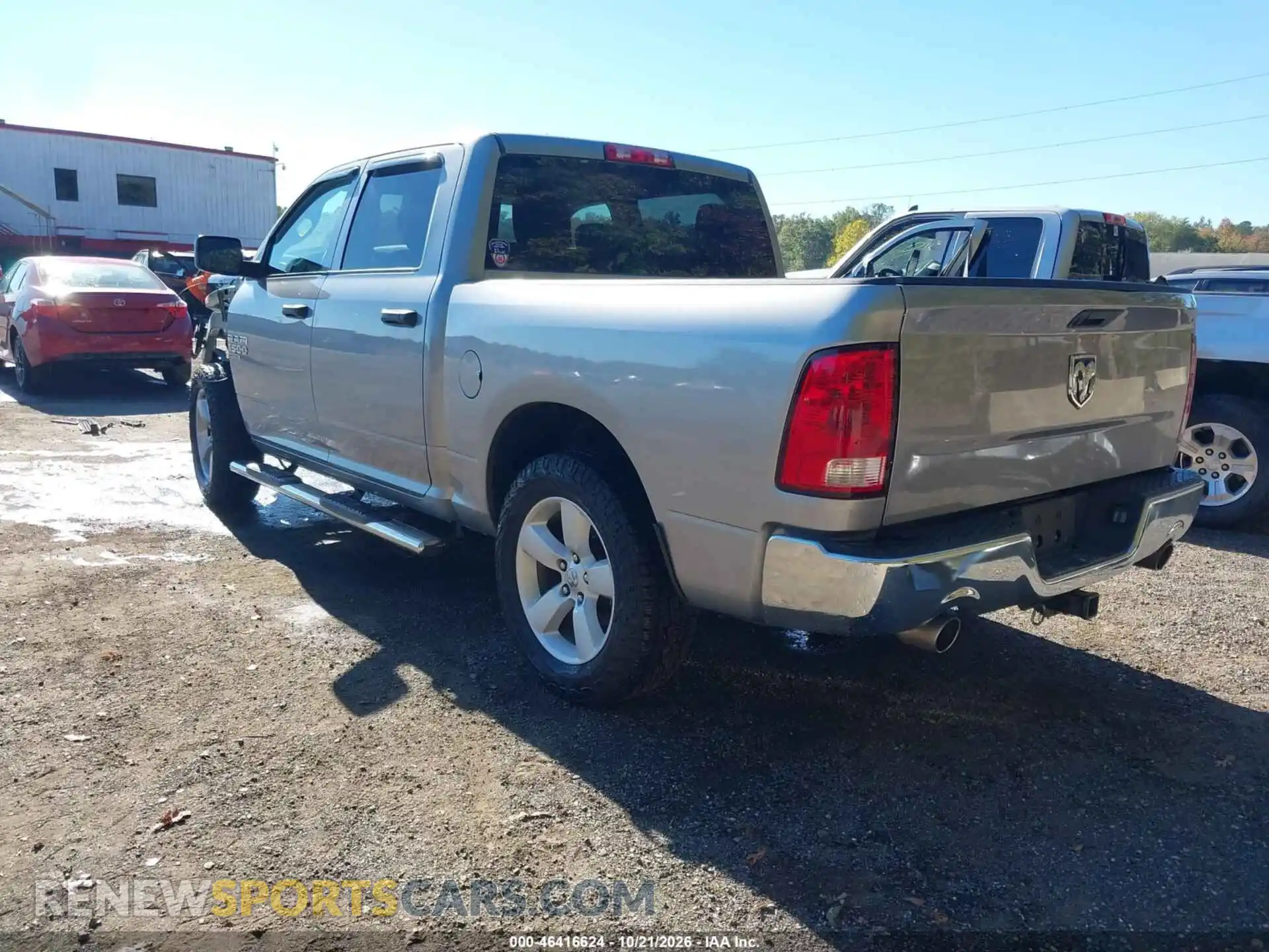 3 Photograph of a damaged car 3C6RR6KT6MG684861 RAM 1500 CLASSIC 2021