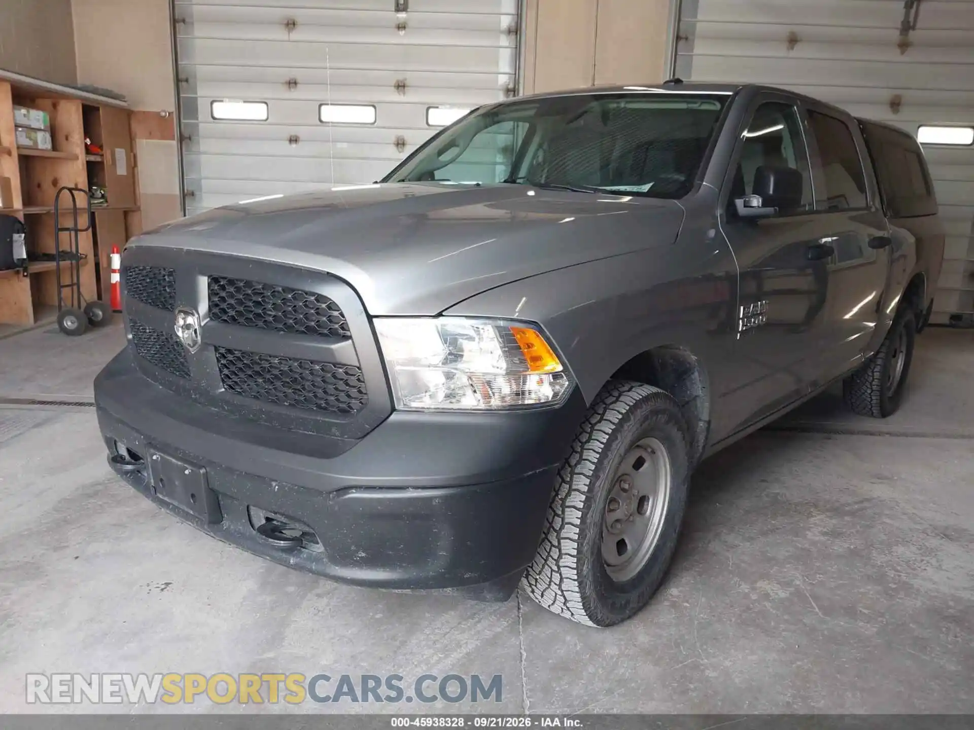 2 Photograph of a damaged car 3C6RR7KG6MG684920 RAM 1500 CLASSIC 2021