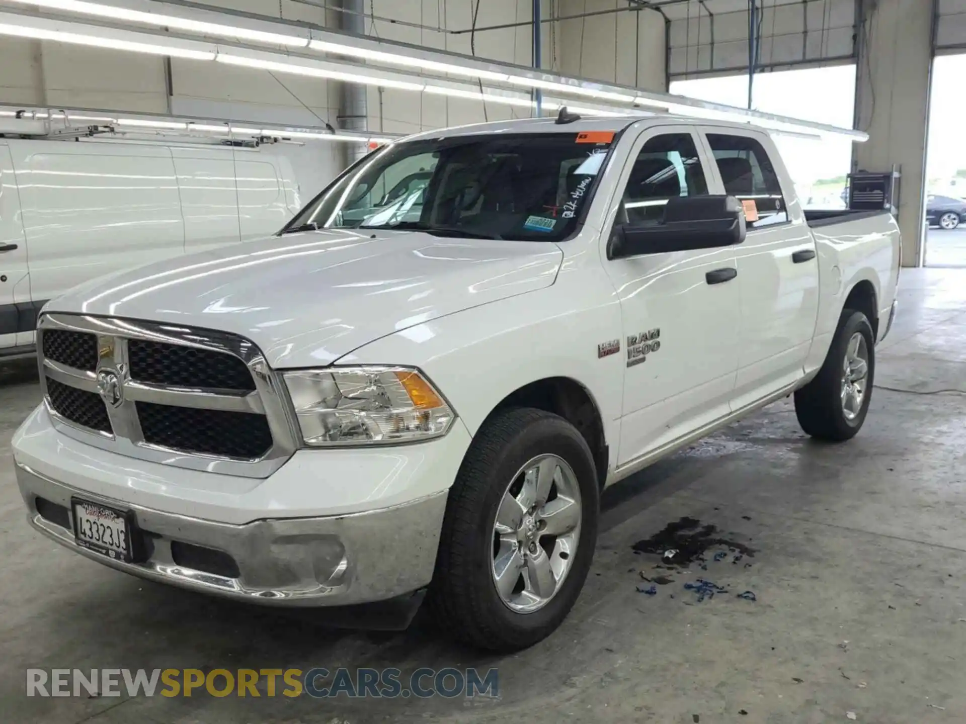1 Photograph of a damaged car 3C6RR7KT7MG709014 RAM 1500 CLASSIC 2021