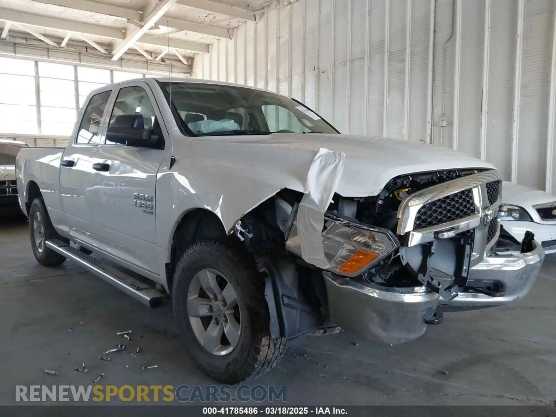 1 Photograph of a damaged car 1C6RR7FG1PS589091 RAM 1500 CLASSIC 2023