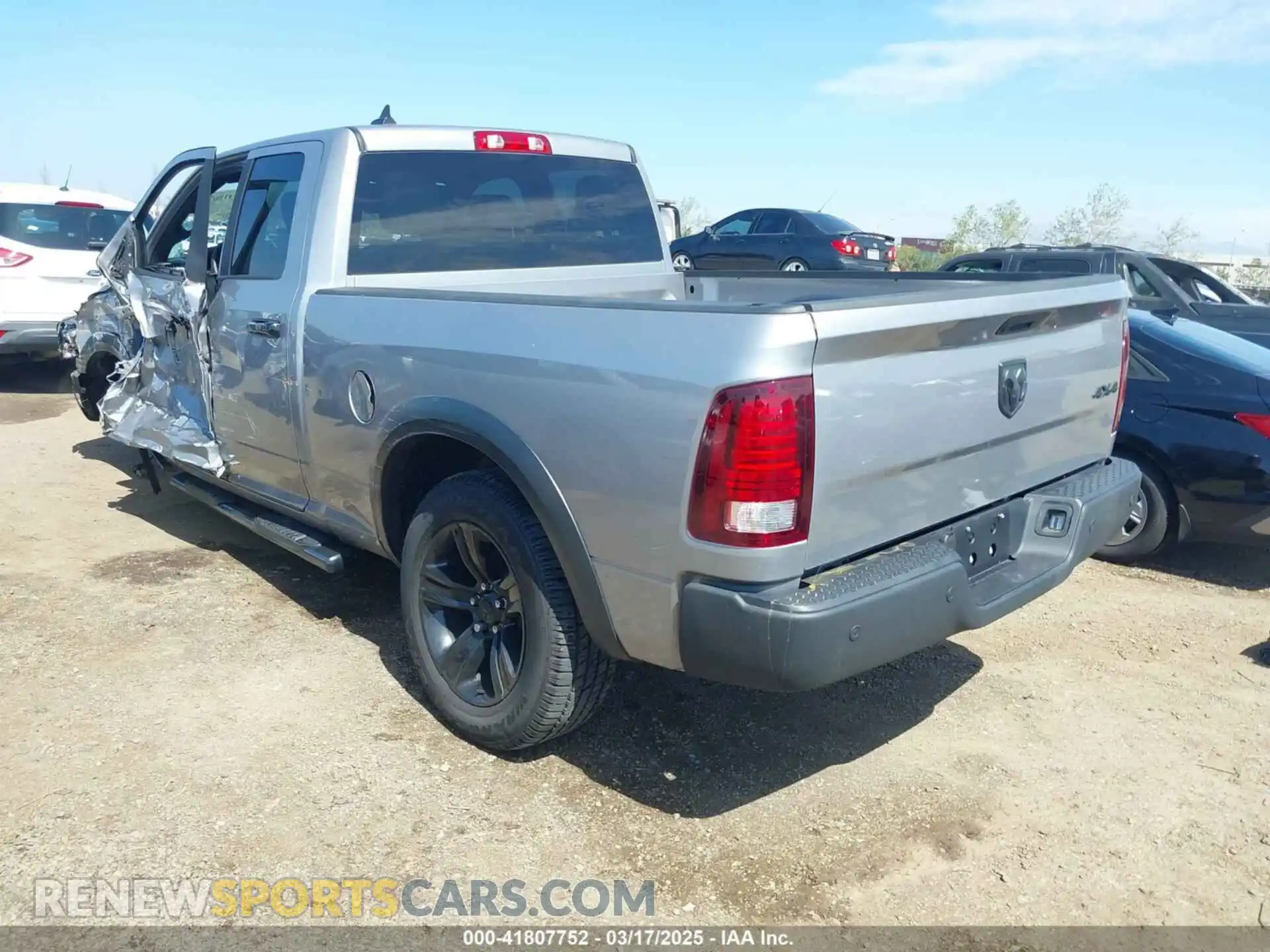 3 Photograph of a damaged car 1C6RR7GG7PS567658 RAM 1500 CLASSIC 2023