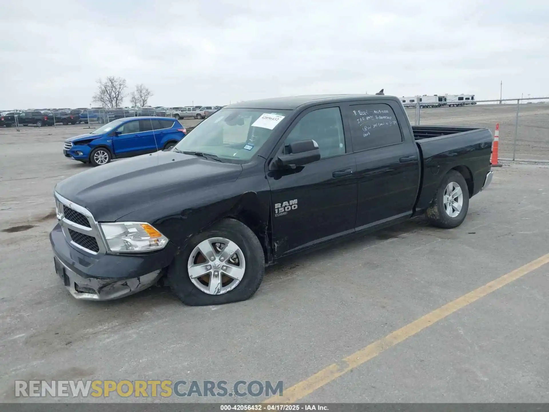 2 Photograph of a damaged car 1C6RR7LG9PS551886 RAM 1500 CLASSIC 2023