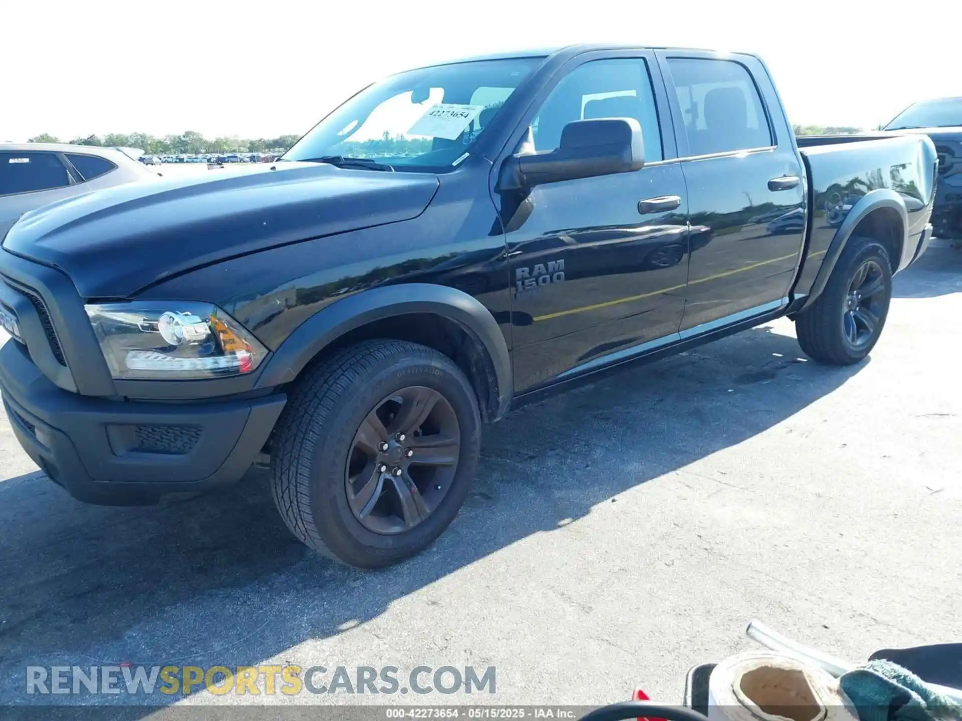 2 Photograph of a damaged car 1C6RR7LG9PS596116 RAM 1500 CLASSIC 2023