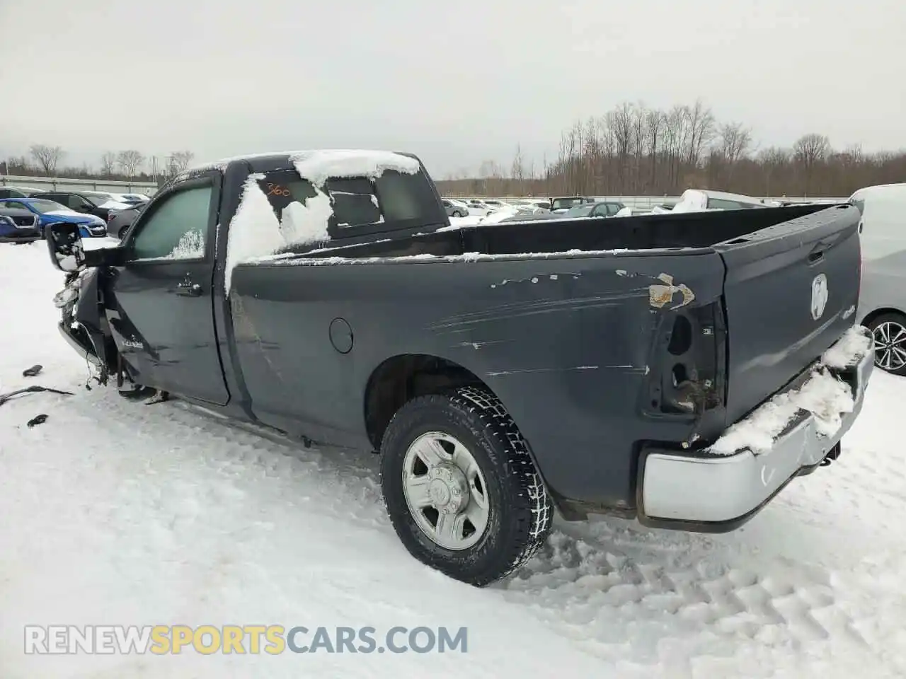 2 Photograph of a damaged car 3C6MR5AJ0KG551935 RAM 2500 2019