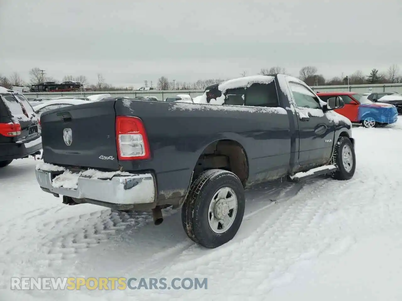 3 Photograph of a damaged car 3C6MR5AJ0KG551935 RAM 2500 2019