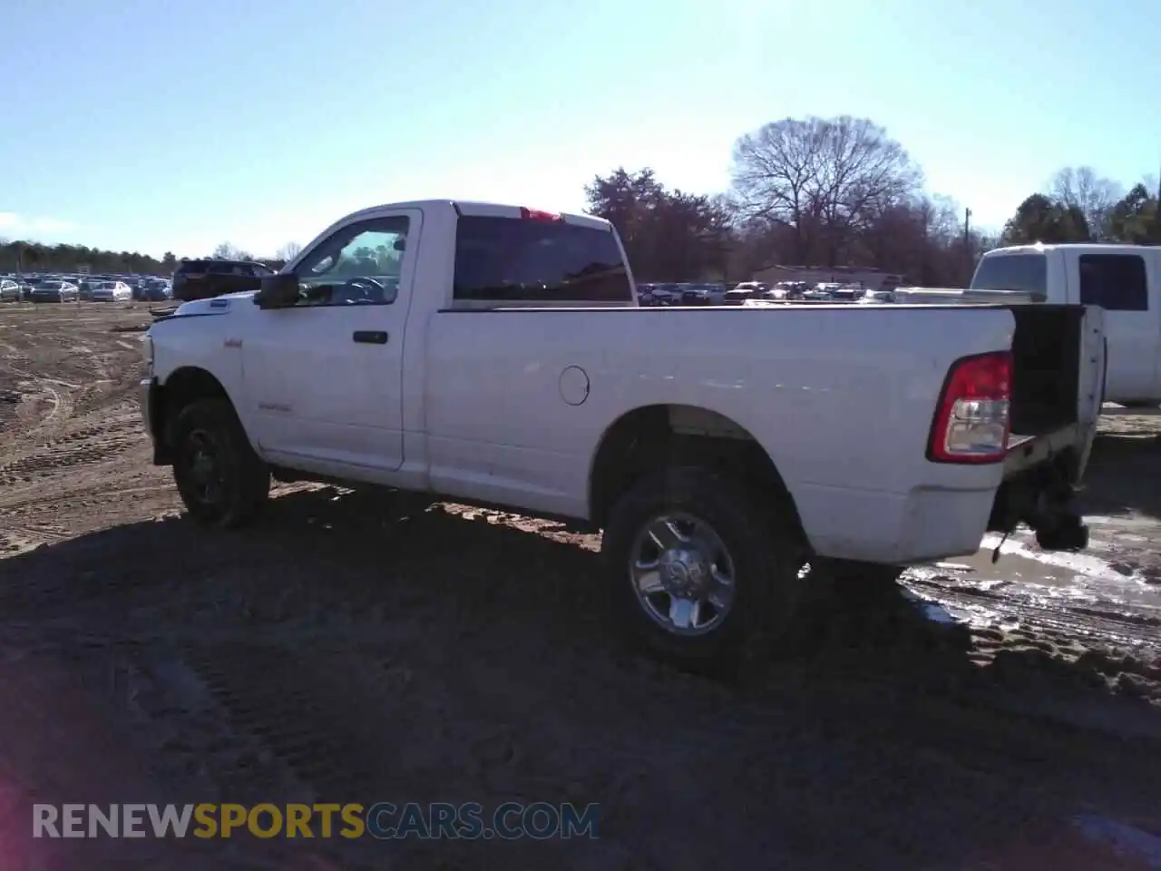 2 Photograph of a damaged car 3C6MR5AJXKG553806 RAM 2500 2019