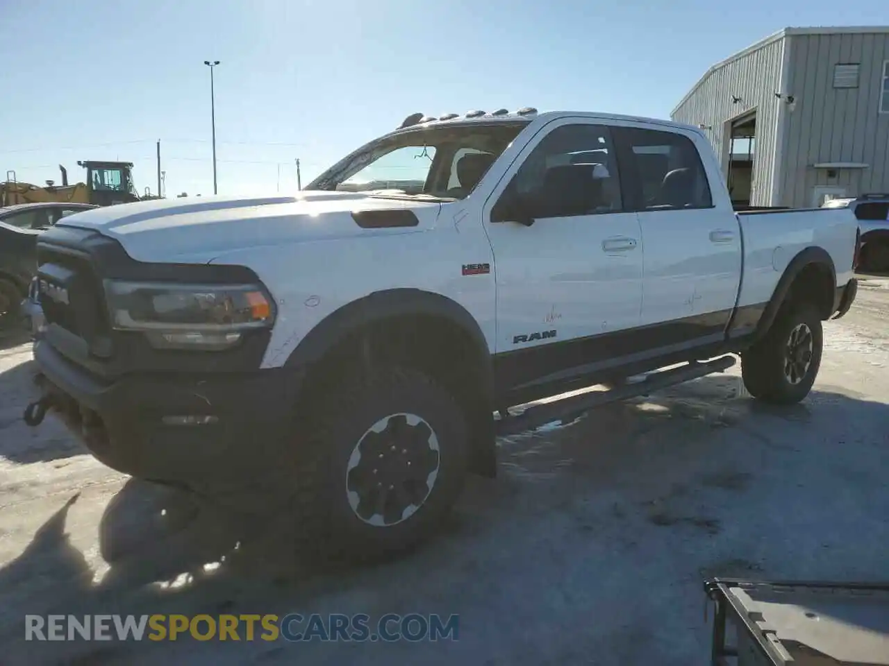 1 Photograph of a damaged car 3C6TR5EJ2KG666784 RAM 2500 2019