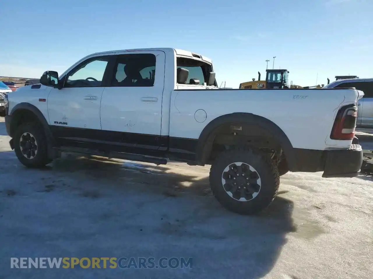 2 Photograph of a damaged car 3C6TR5EJ2KG666784 RAM 2500 2019