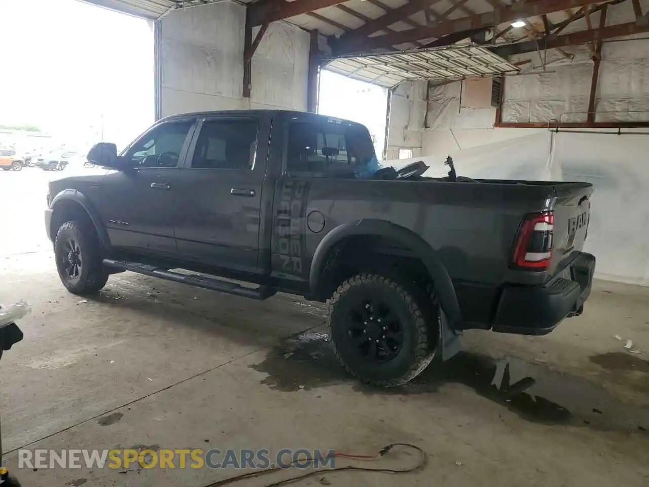 2 Photograph of a damaged car 3C6TR5EJ2KG695430 RAM 2500 2019