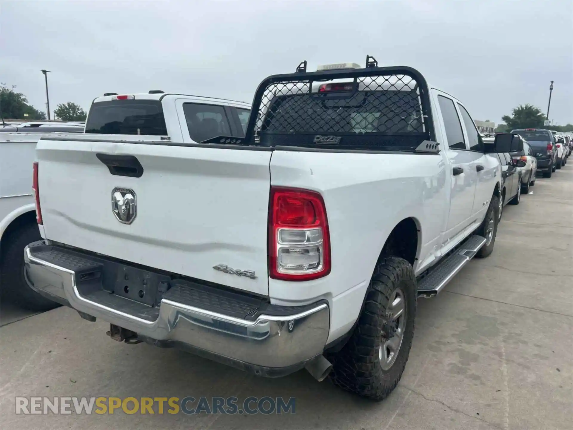 2 Photograph of a damaged car 3C6UR5CL4KG598108 RAM 2500 2019