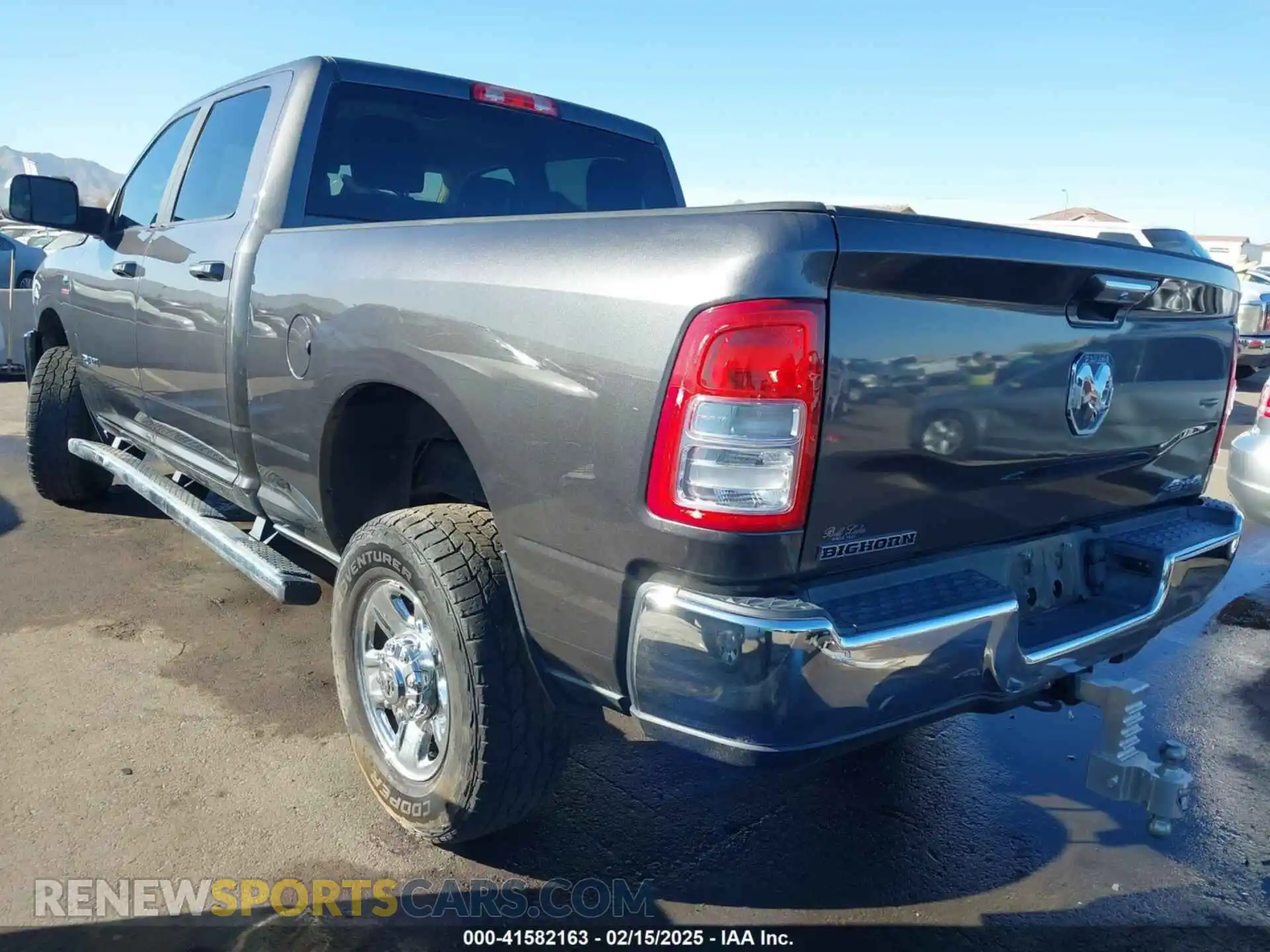 3 Photograph of a damaged car 3C6UR5DL3KG519364 RAM 2500 2019
