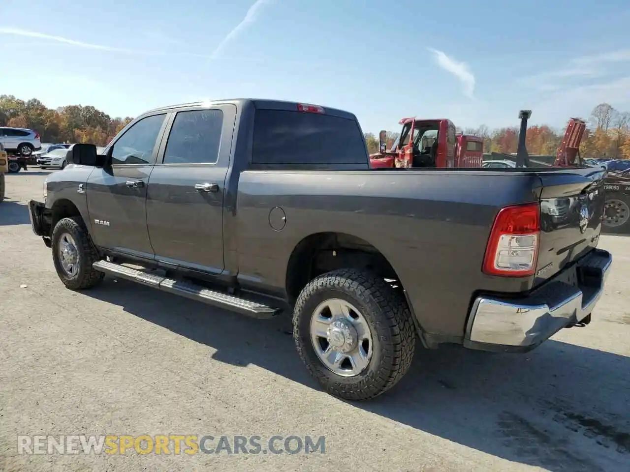 2 Photograph of a damaged car 3C6UR5DL3KG519462 RAM 2500 2019