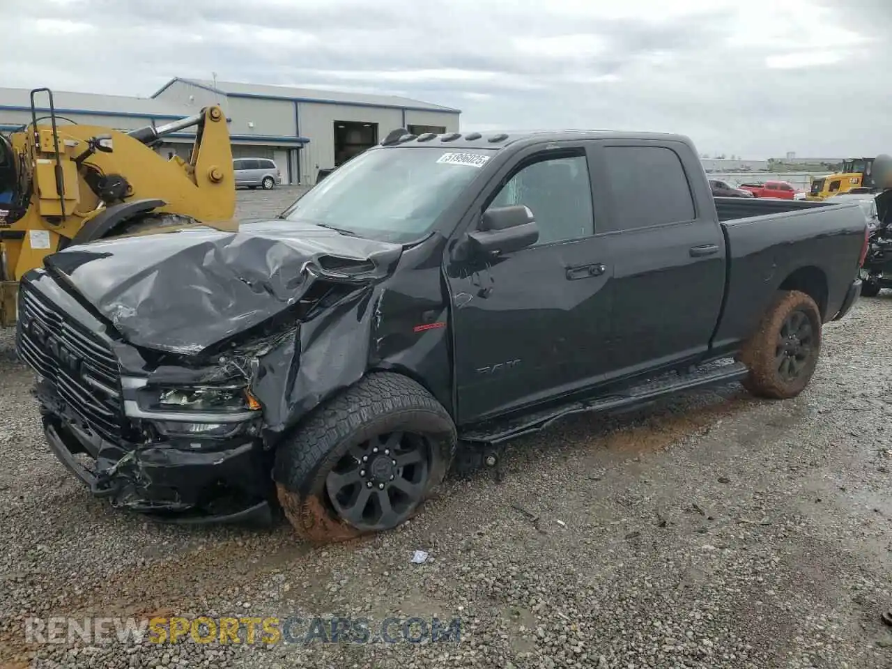1 Photograph of a damaged car 3C6UR5DL5KG652482 RAM 2500 2019