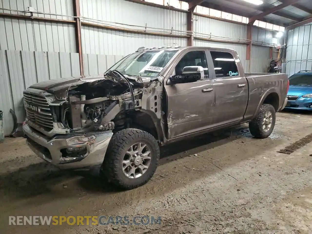 1 Photograph of a damaged car 3C6UR5FL8KG669161 RAM 2500 2019