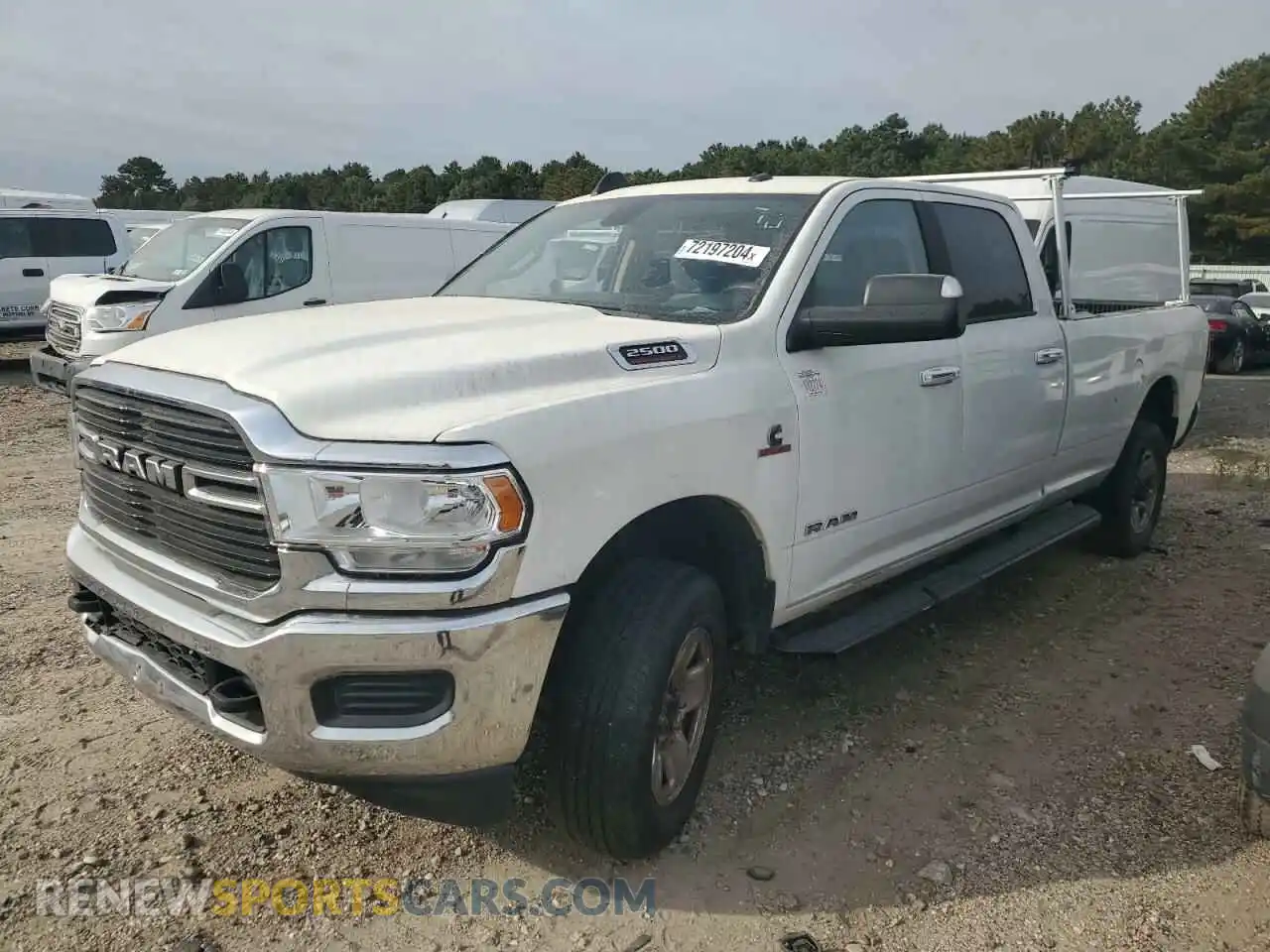 1 Photograph of a damaged car 3C6UR5JL1KG519237 RAM 2500 2019