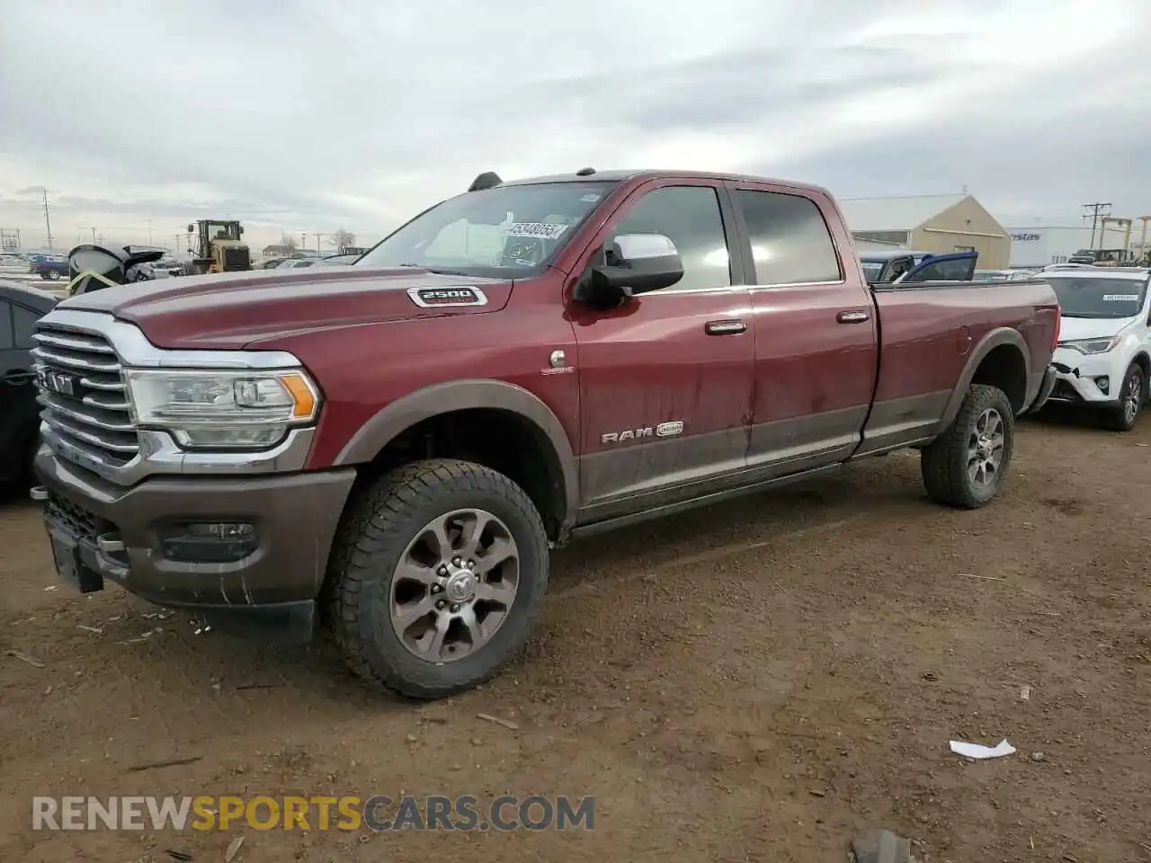 1 Photograph of a damaged car 3C6UR5LL4KG661577 RAM 2500 2019