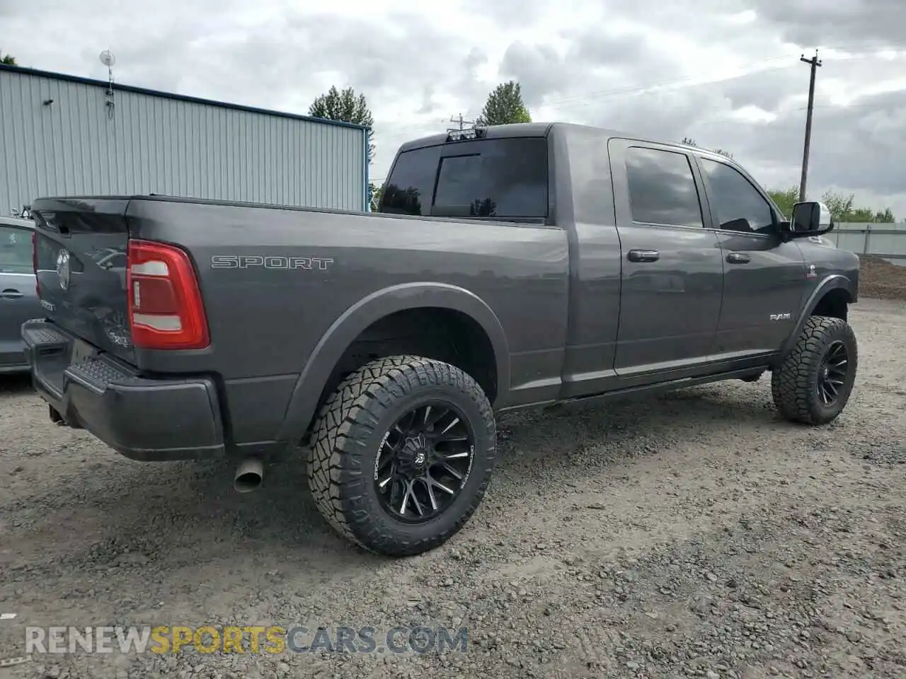 3 Photograph of a damaged car 3C6UR5NL1KG655006 RAM 2500 2019