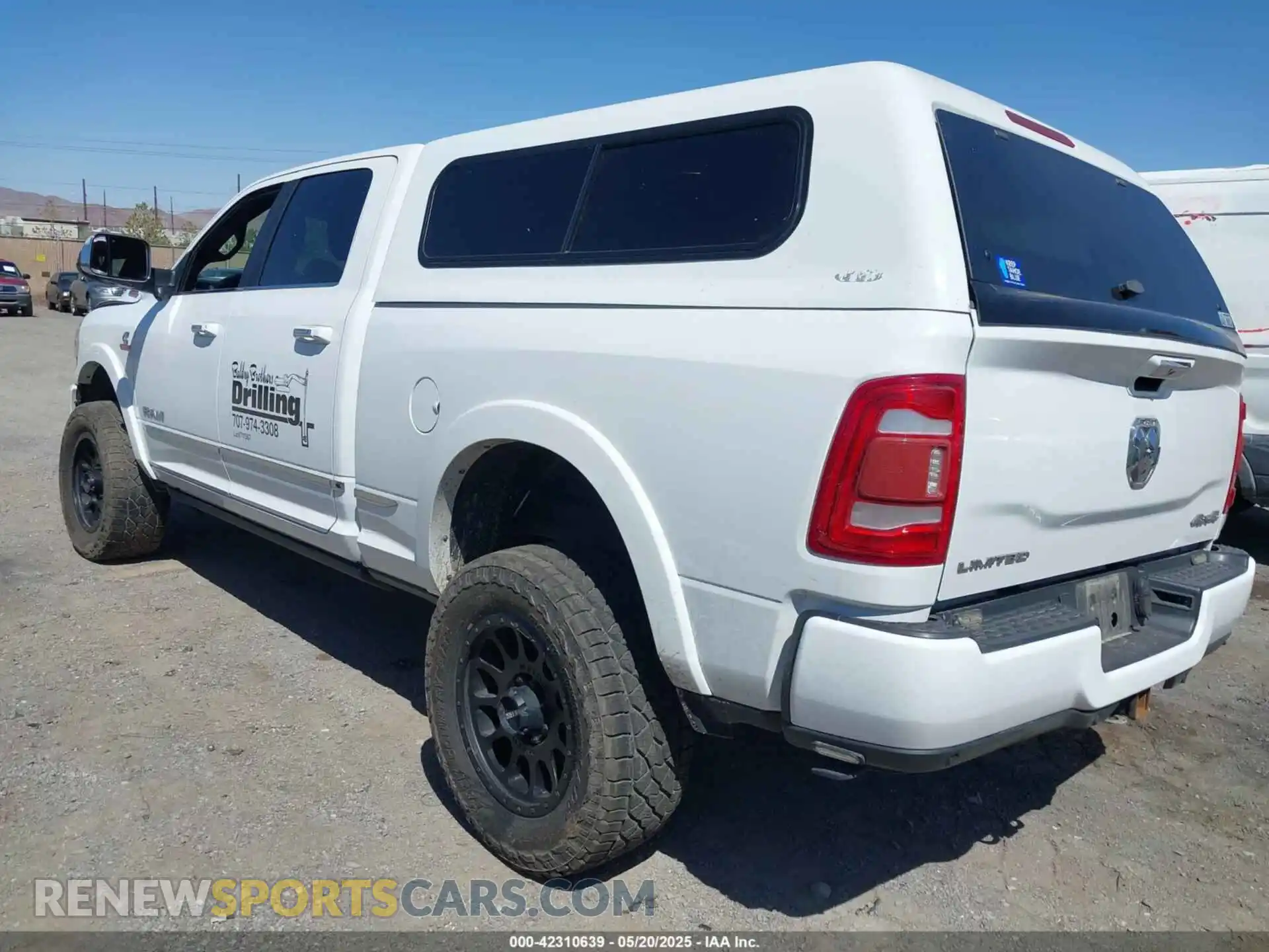 3 Photograph of a damaged car 3C6UR5SL9KG655226 RAM 2500 2019