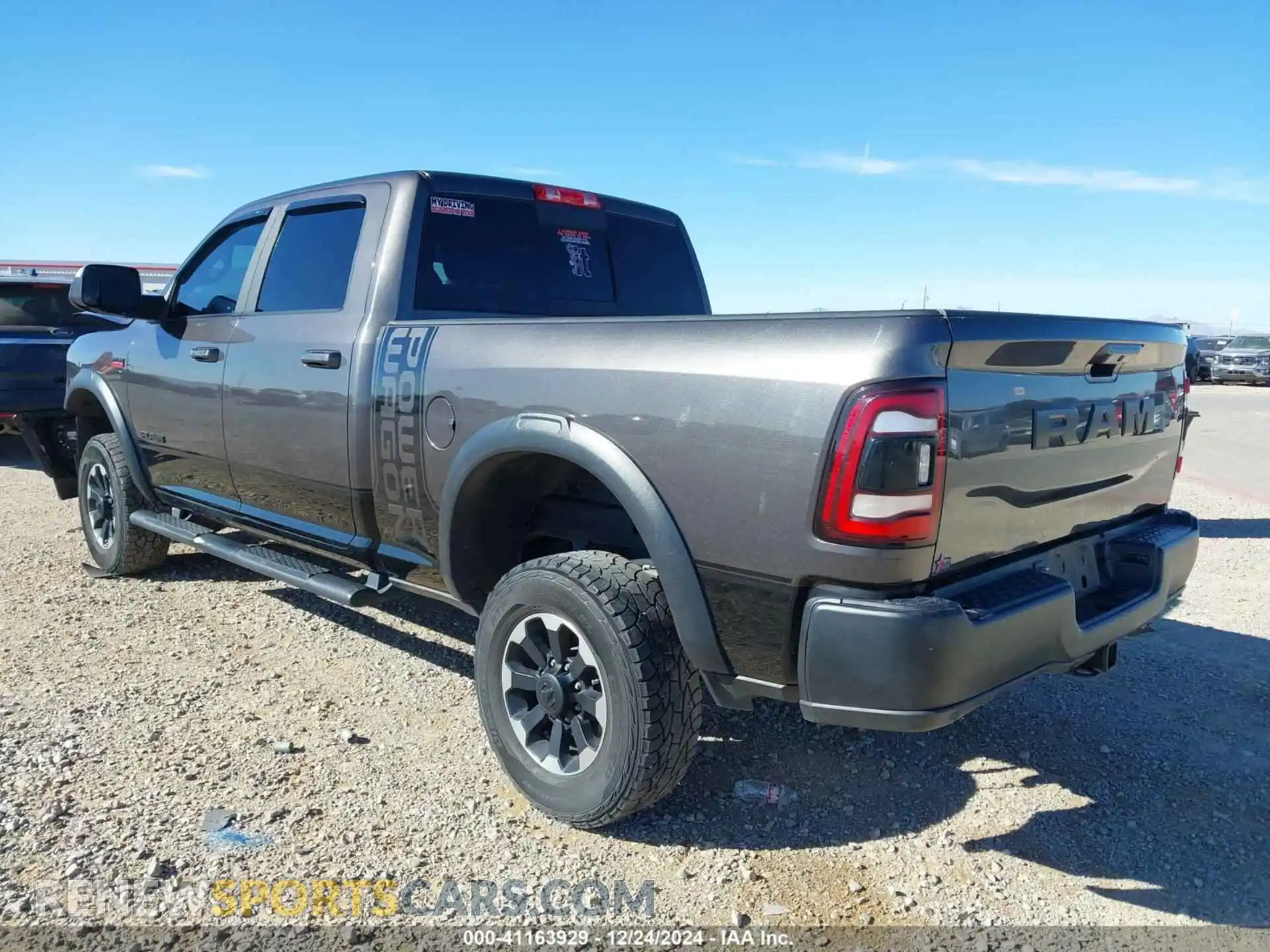 3 Photograph of a damaged car 3C6TR5EJ1LG250193 RAM 2500 2020