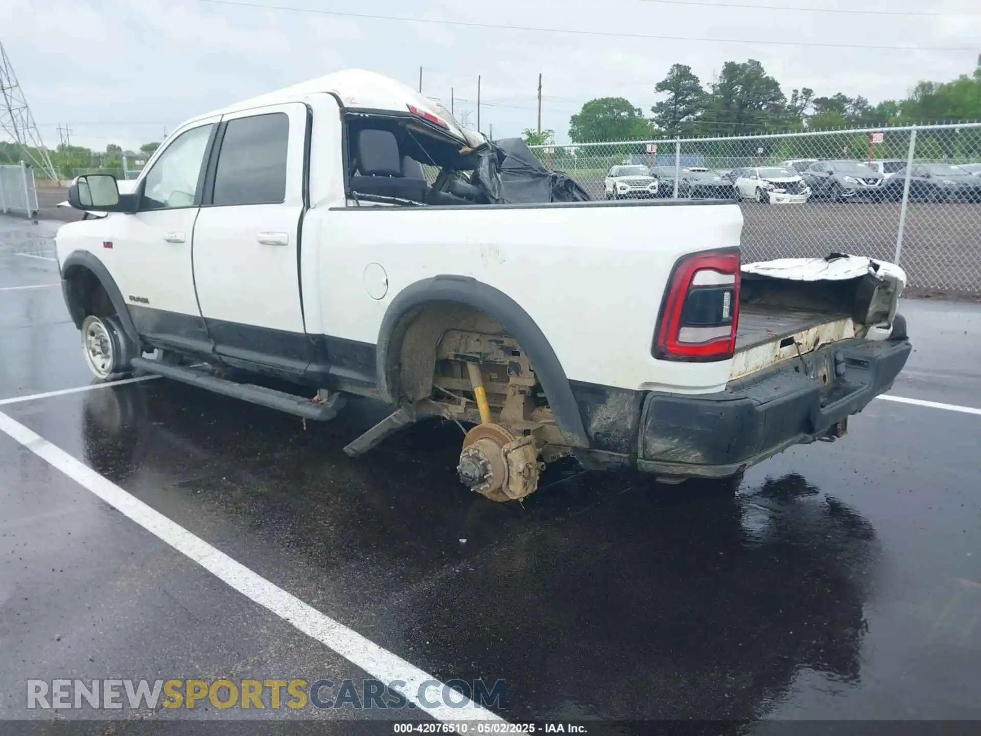 3 Photograph of a damaged car 3C6TR5EJ9LG303402 RAM 2500 2020