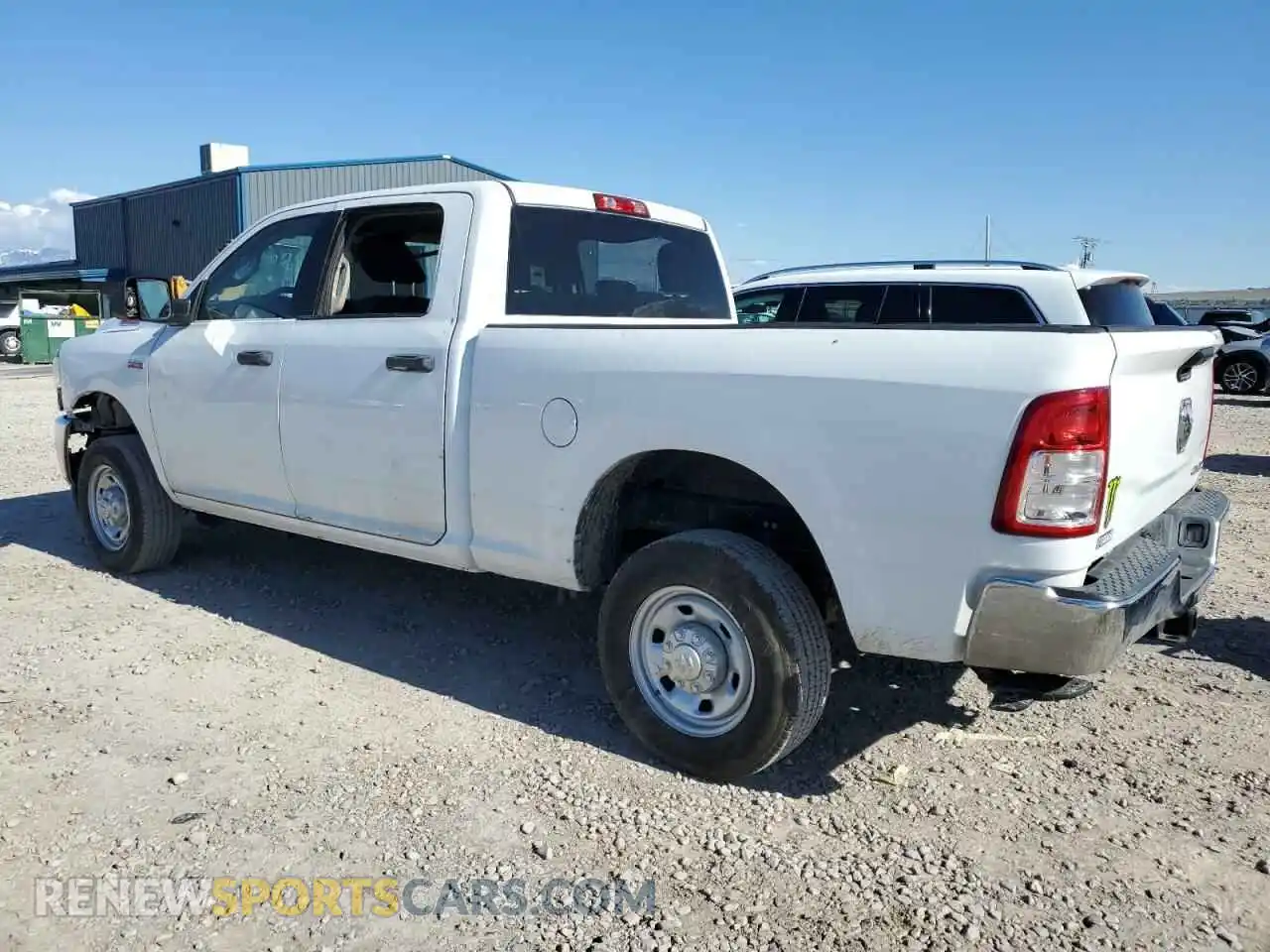 2 Photograph of a damaged car 3C6UR5CJ3LG275880 RAM 2500 2020