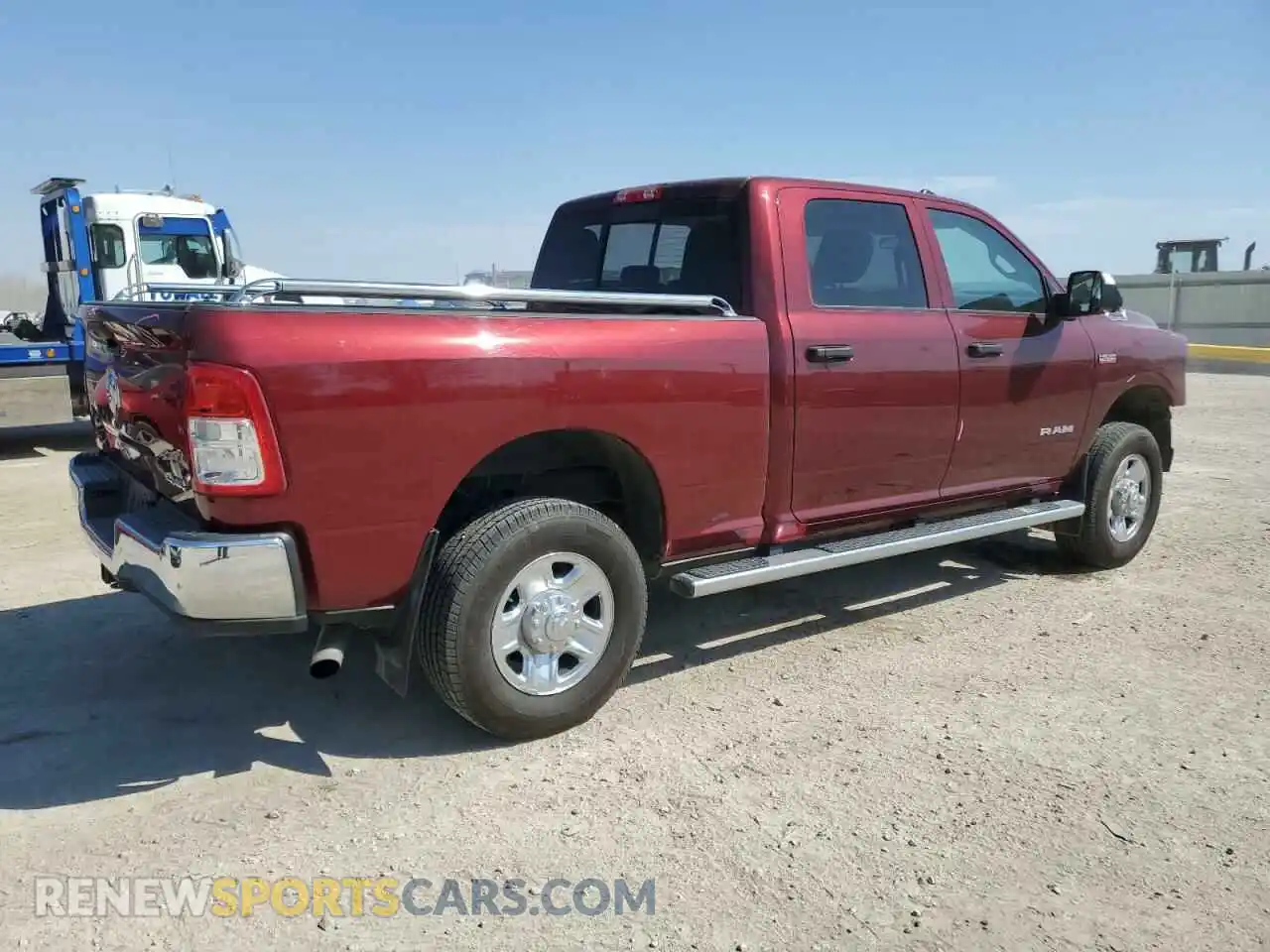 3 Photograph of a damaged car 3C6UR5CJXLG285239 RAM 2500 2020