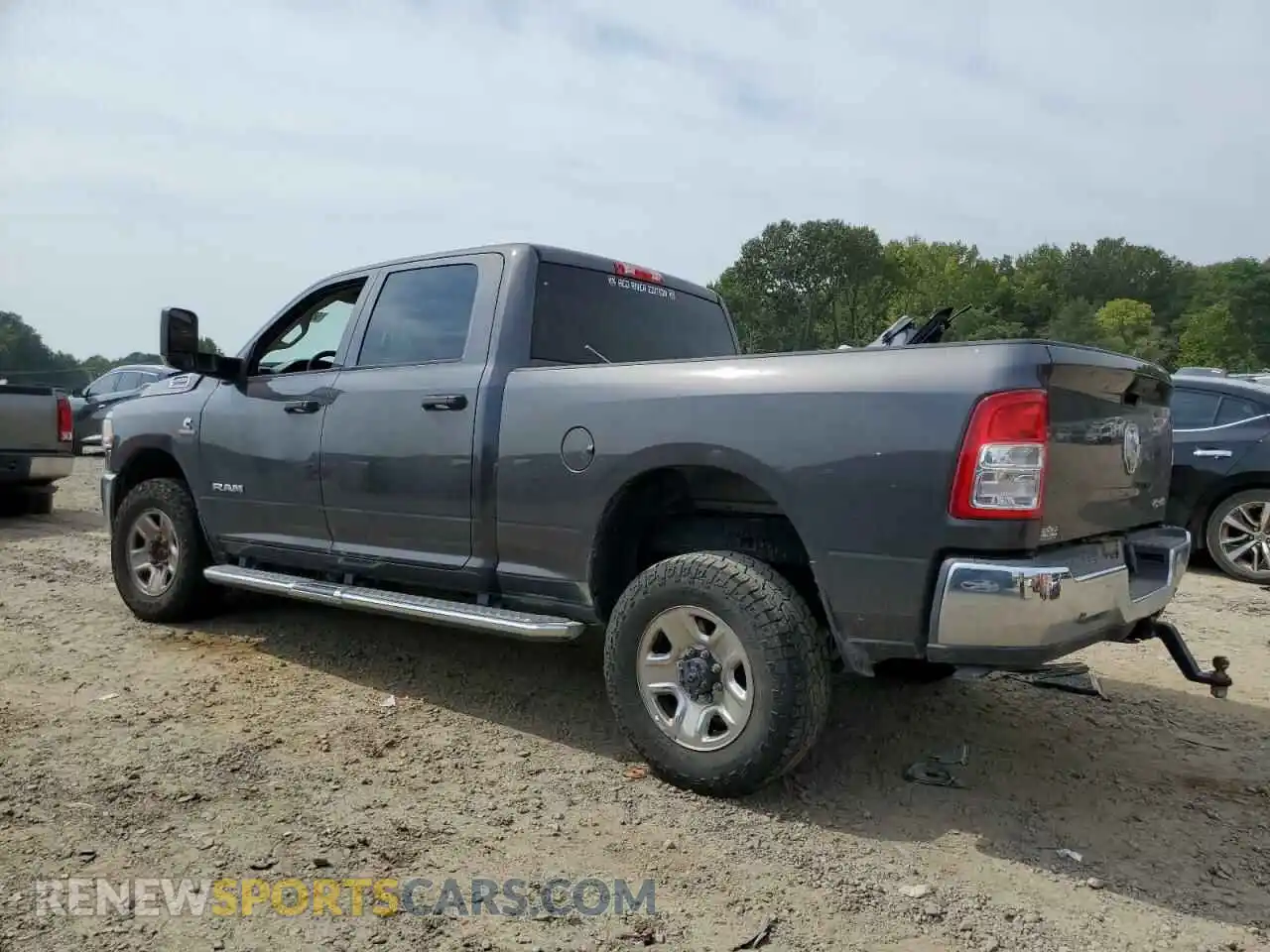 2 Photograph of a damaged car 3C6UR5CL1LG146392 RAM 2500 2020