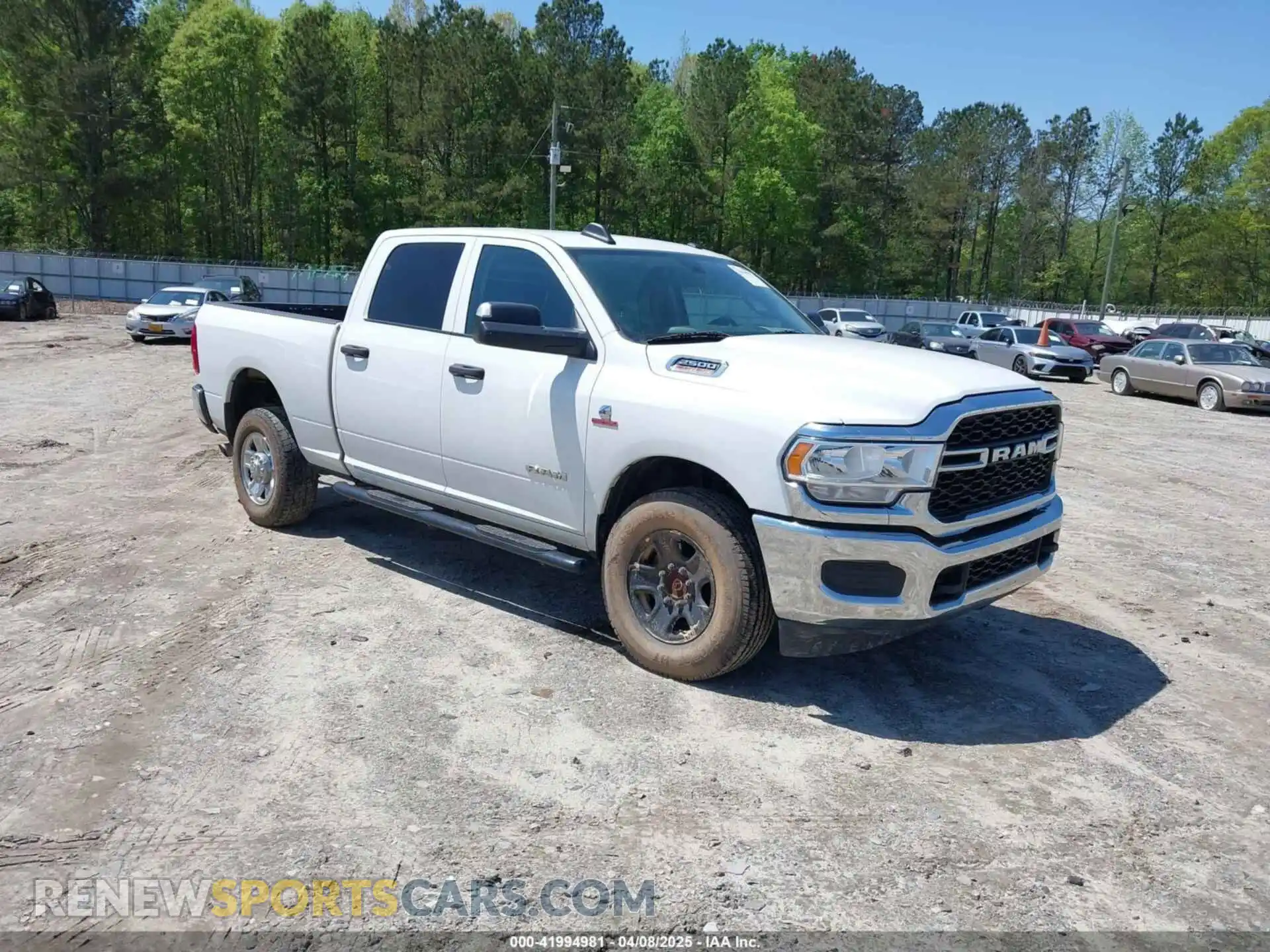 1 Photograph of a damaged car 3C6UR5CLXLG217797 RAM 2500 2020