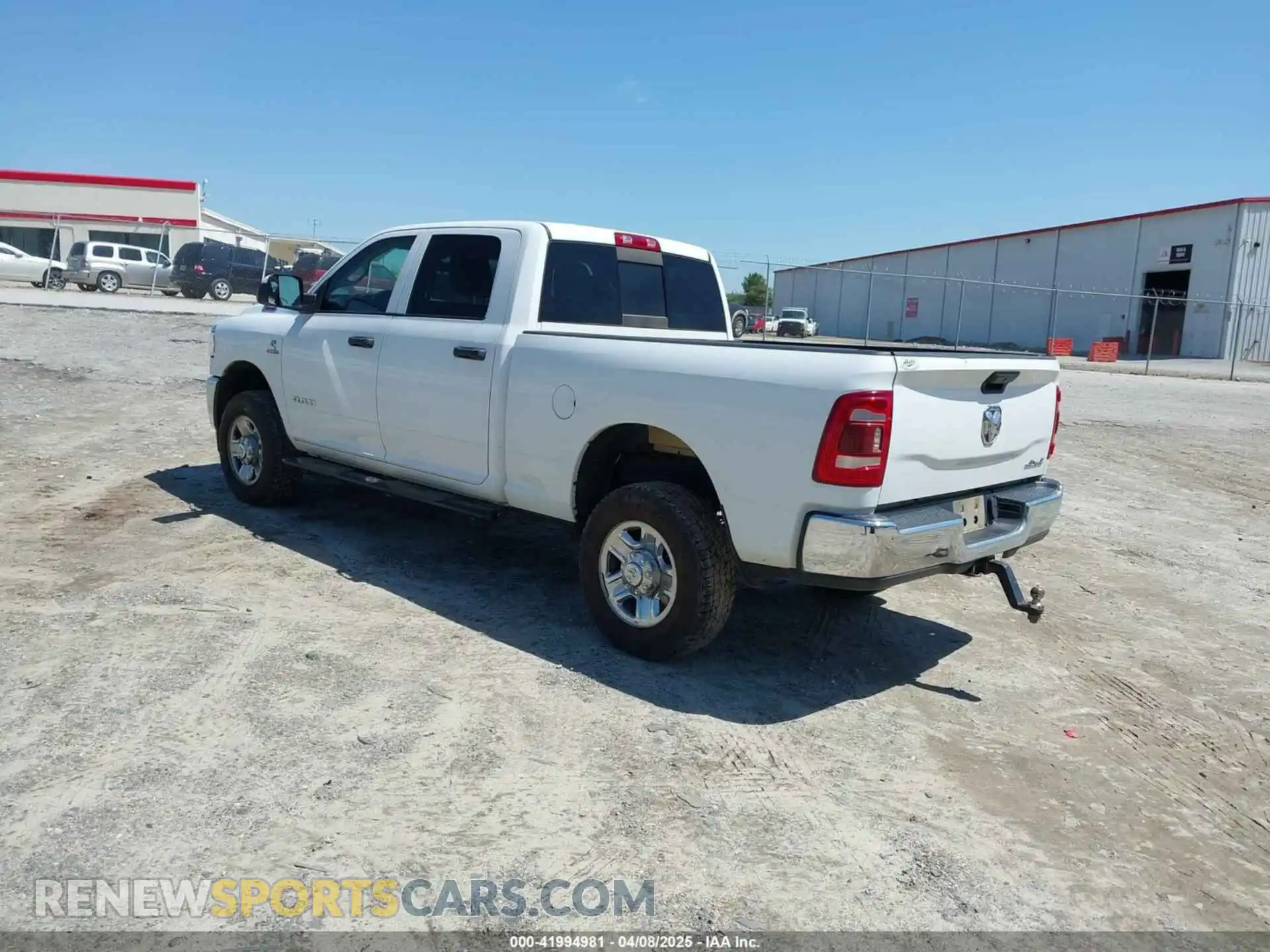 3 Photograph of a damaged car 3C6UR5CLXLG217797 RAM 2500 2020