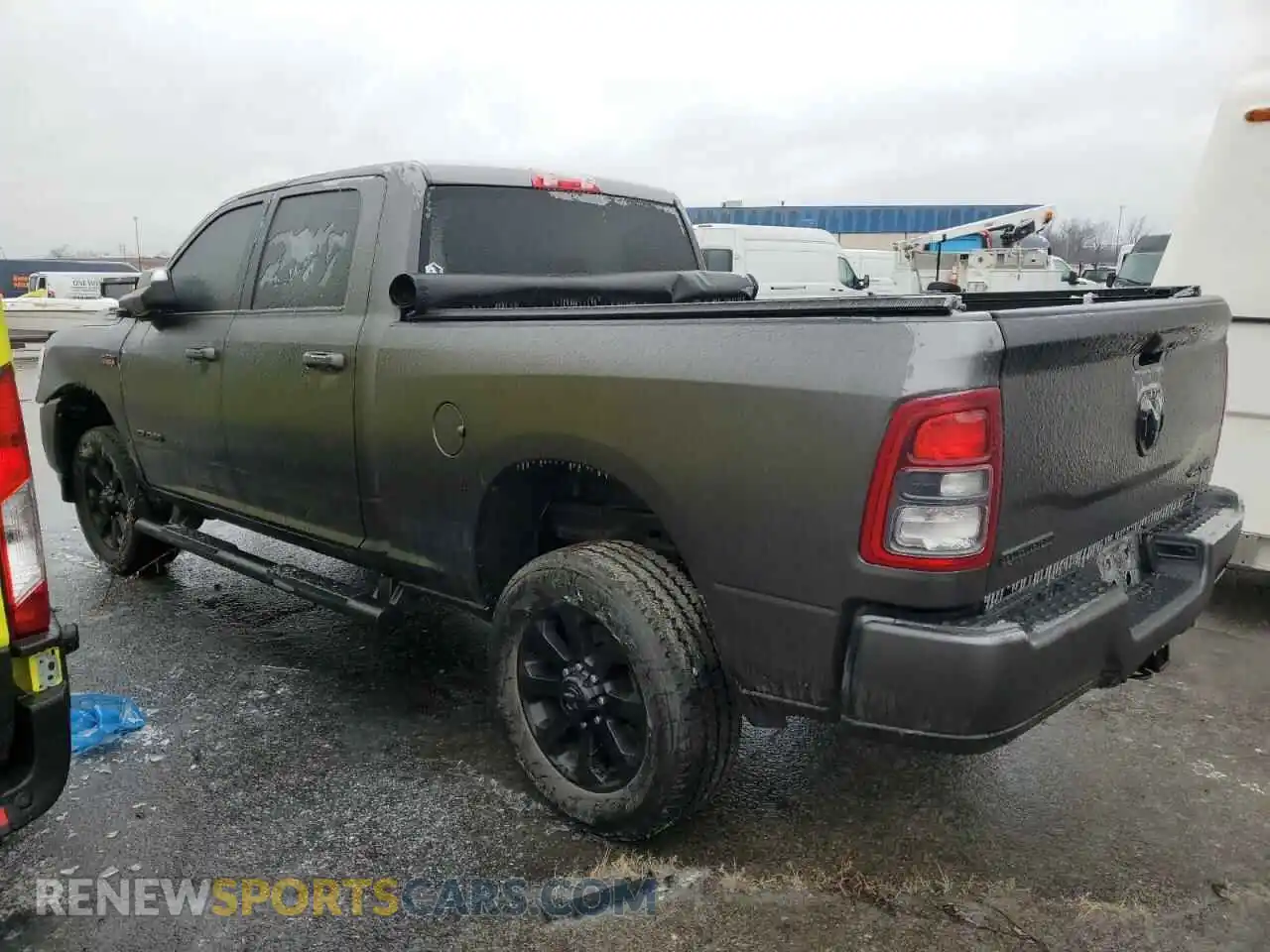2 Photograph of a damaged car 3C6UR5DJXLG192347 RAM 2500 2020