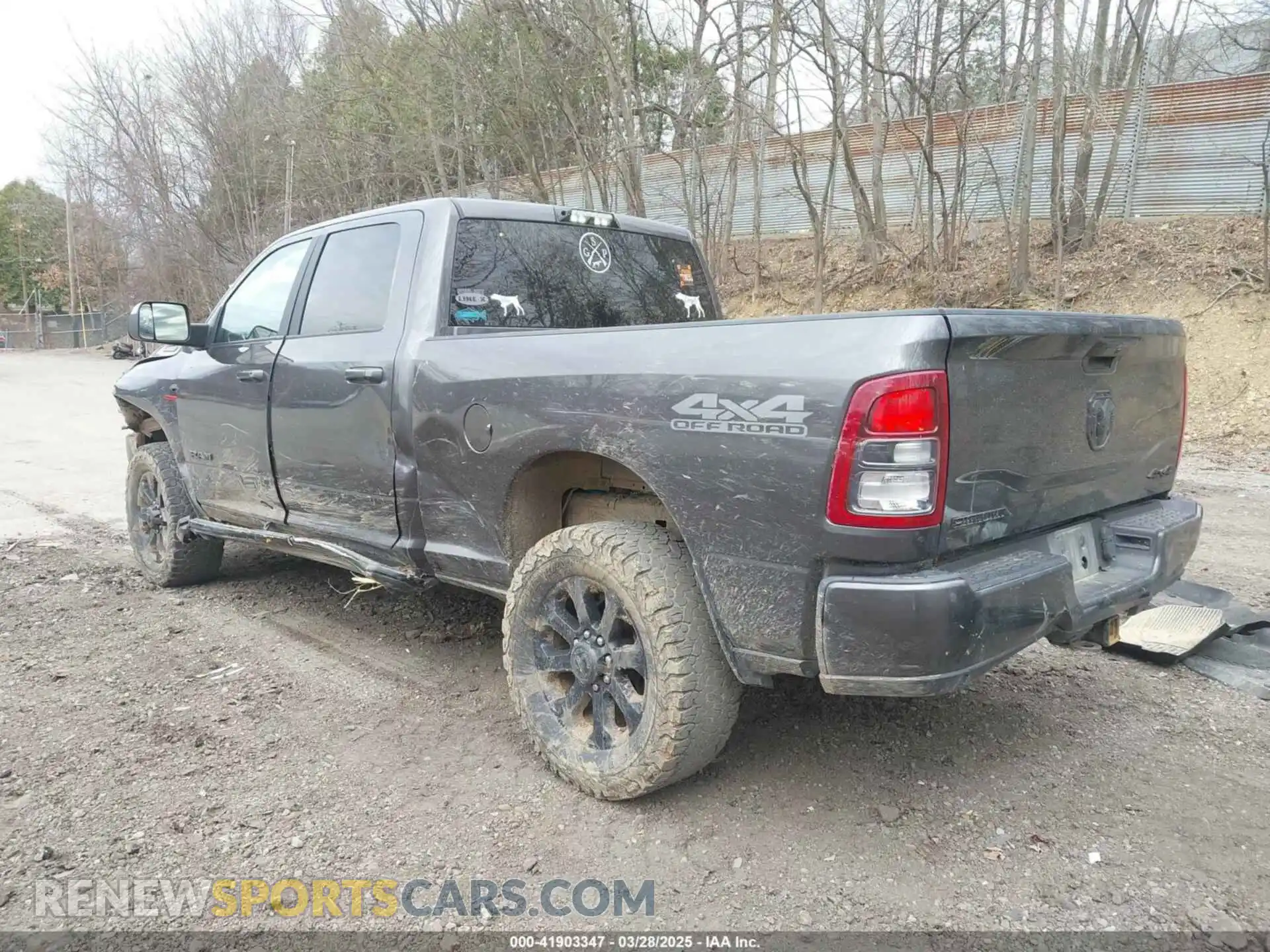 3 Photograph of a damaged car 3C6UR5DL1LG261444 RAM 2500 2020