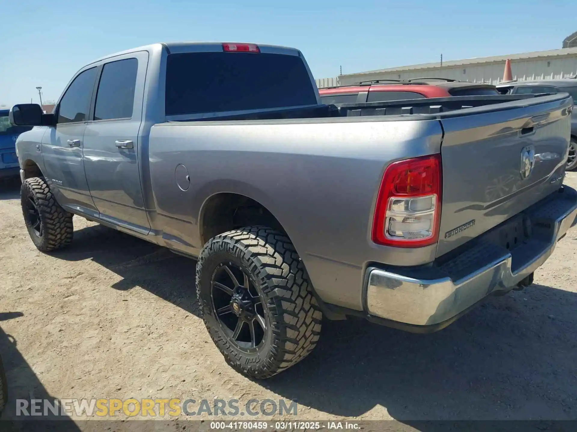 3 Photograph of a damaged car 3C6UR5DL3LG141225 RAM 2500 2020