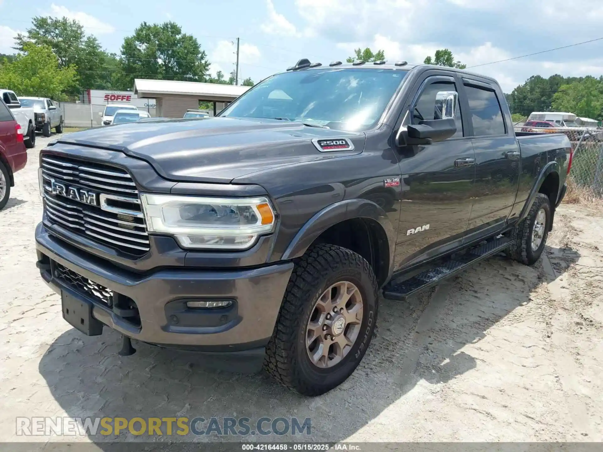 2 Photograph of a damaged car 3C6UR5FJ1LG141493 RAM 2500 2020