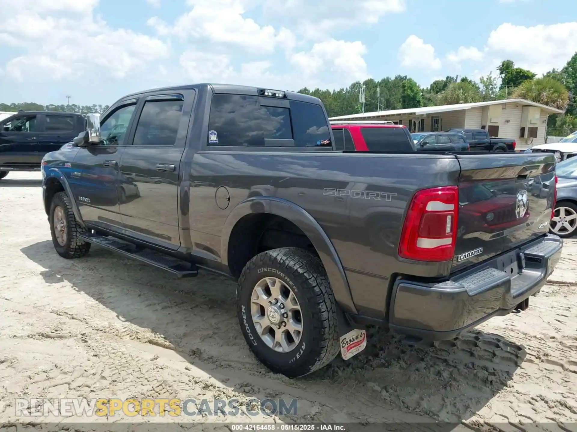3 Photograph of a damaged car 3C6UR5FJ1LG141493 RAM 2500 2020