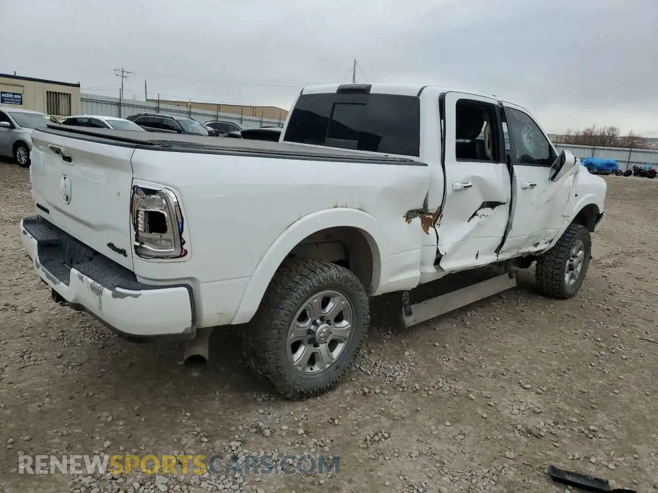 3 Photograph of a damaged car 3C6UR5FL0LG188337 RAM 2500 2020
