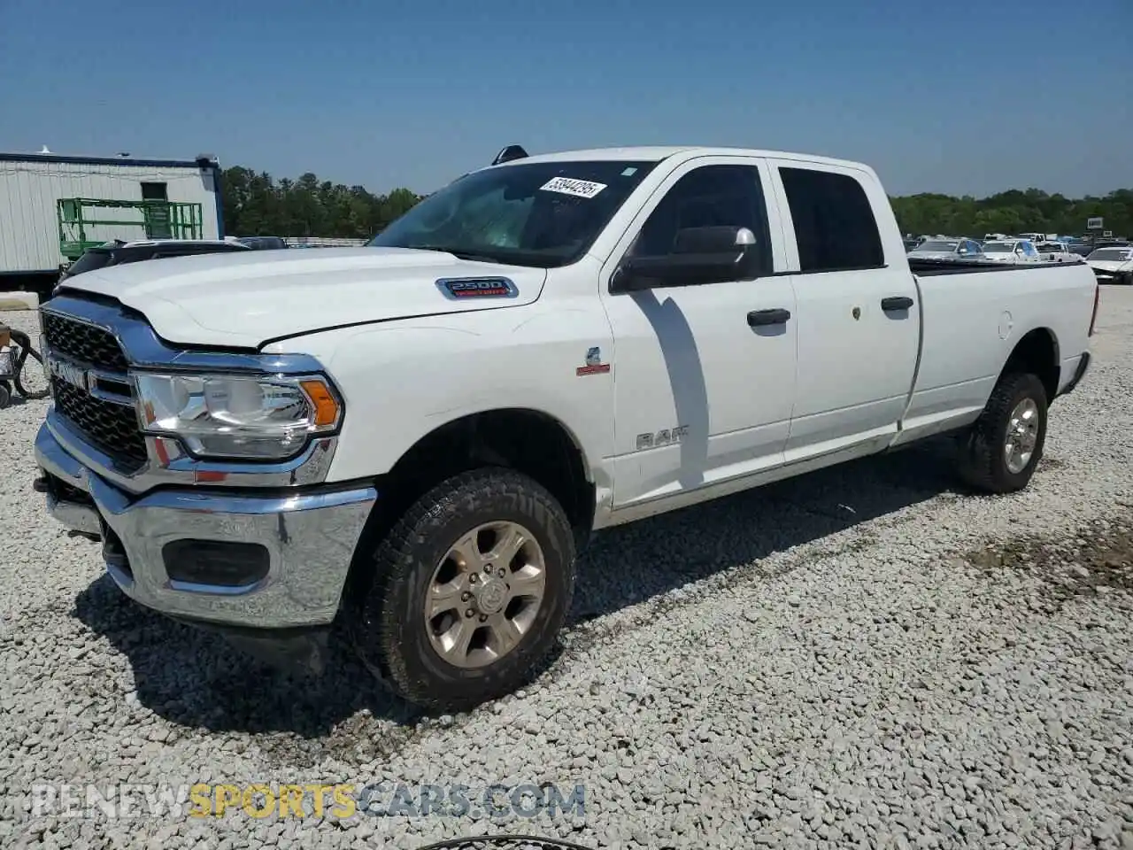 1 Photograph of a damaged car 3C6UR5HL2LG245182 RAM 2500 2020