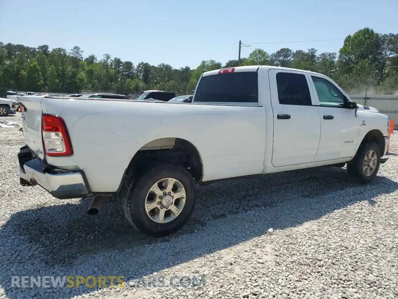 3 Photograph of a damaged car 3C6UR5HL2LG245182 RAM 2500 2020