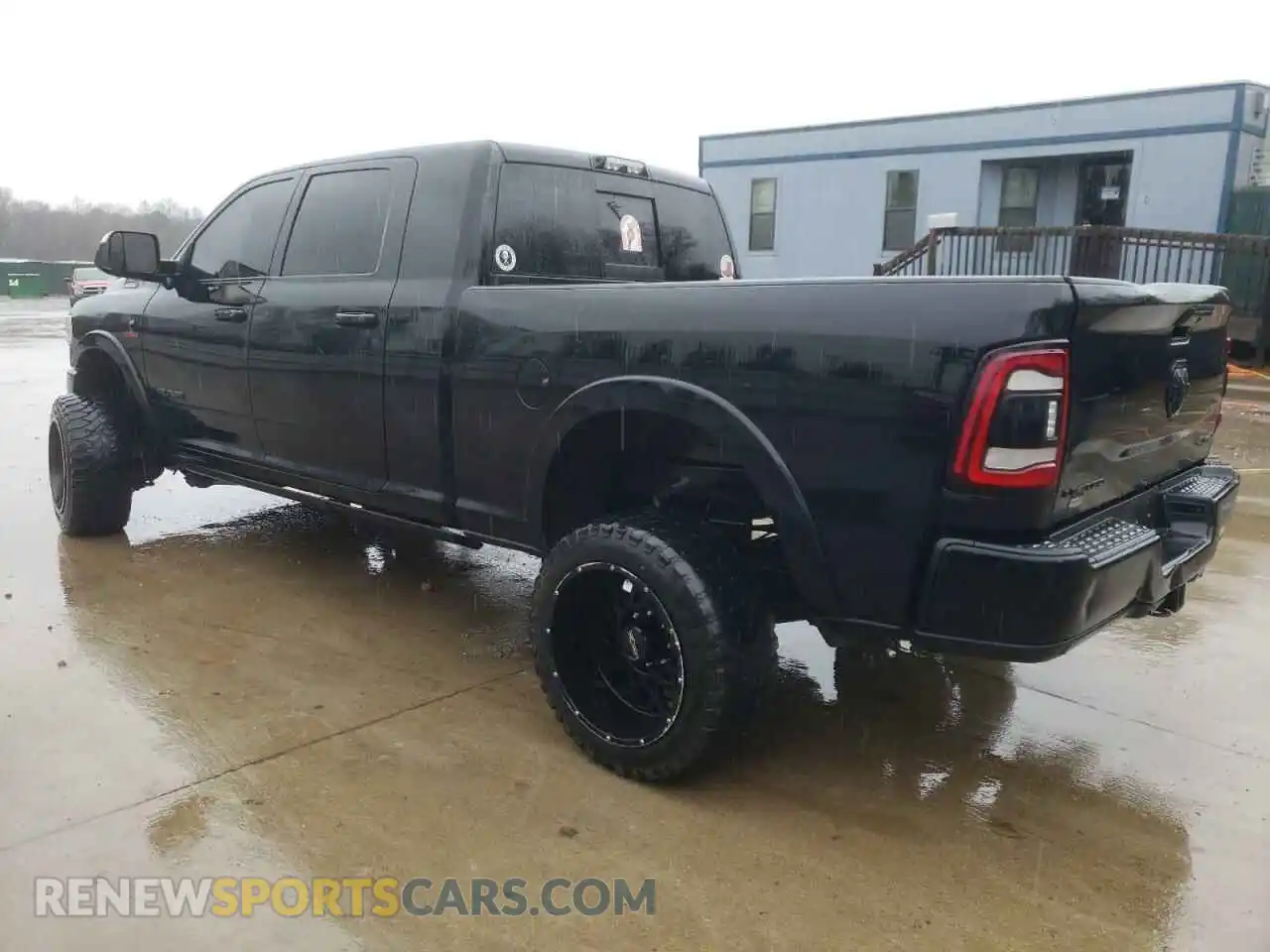 2 Photograph of a damaged car 3C6UR5TL1LG201617 RAM 2500 2020