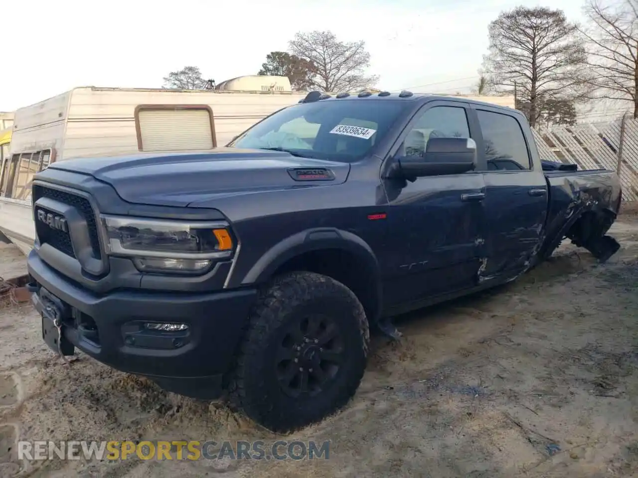 1 Photograph of a damaged car 3C6TR5EJ6MG520245 RAM 2500 2021