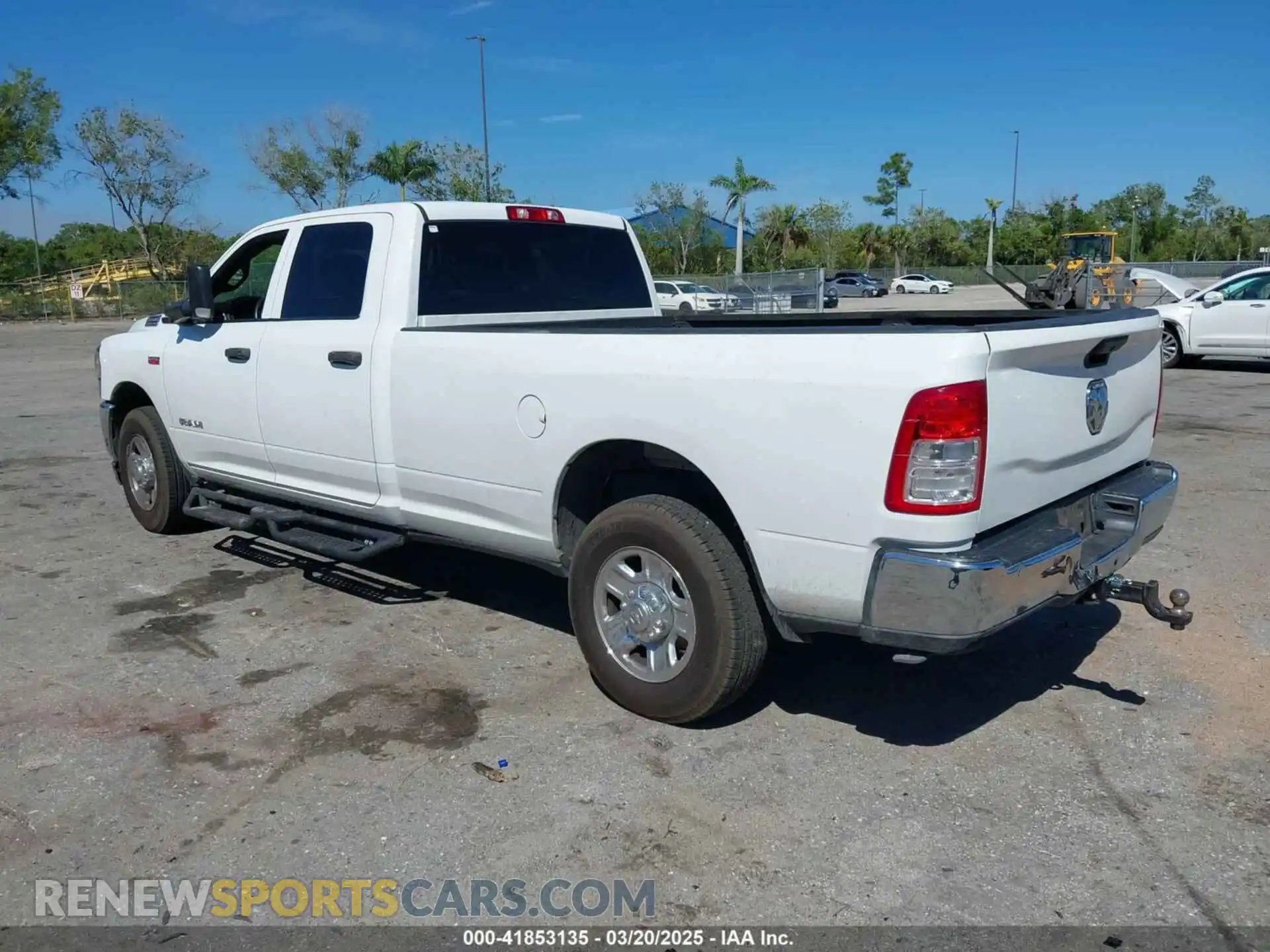 3 Photograph of a damaged car 3C6UR4HJ3MG501081 RAM 2500 2021
