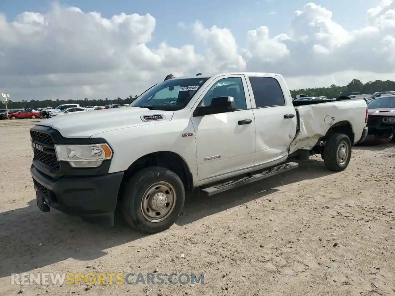 1 Photograph of a damaged car 3C6UR4HJ6MG501060 RAM 2500 2021