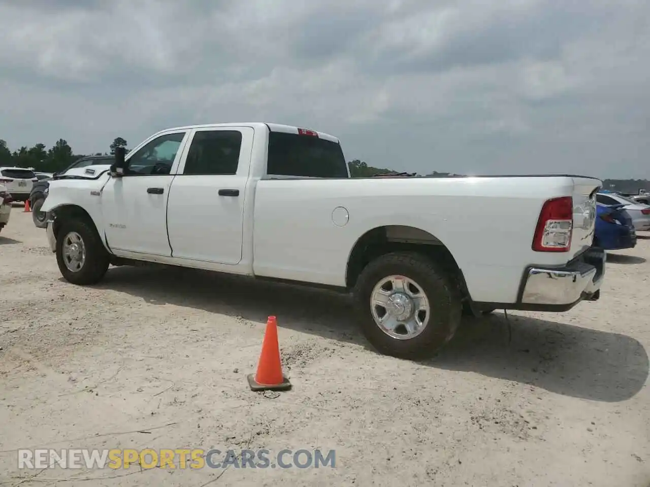 2 Photograph of a damaged car 3C6UR4HJ7MG674067 RAM 2500 2021
