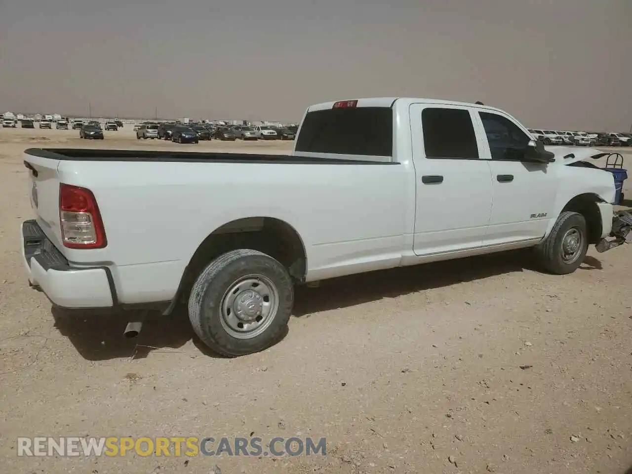 3 Photograph of a damaged car 3C6UR4HJ9MG674085 RAM 2500 2021