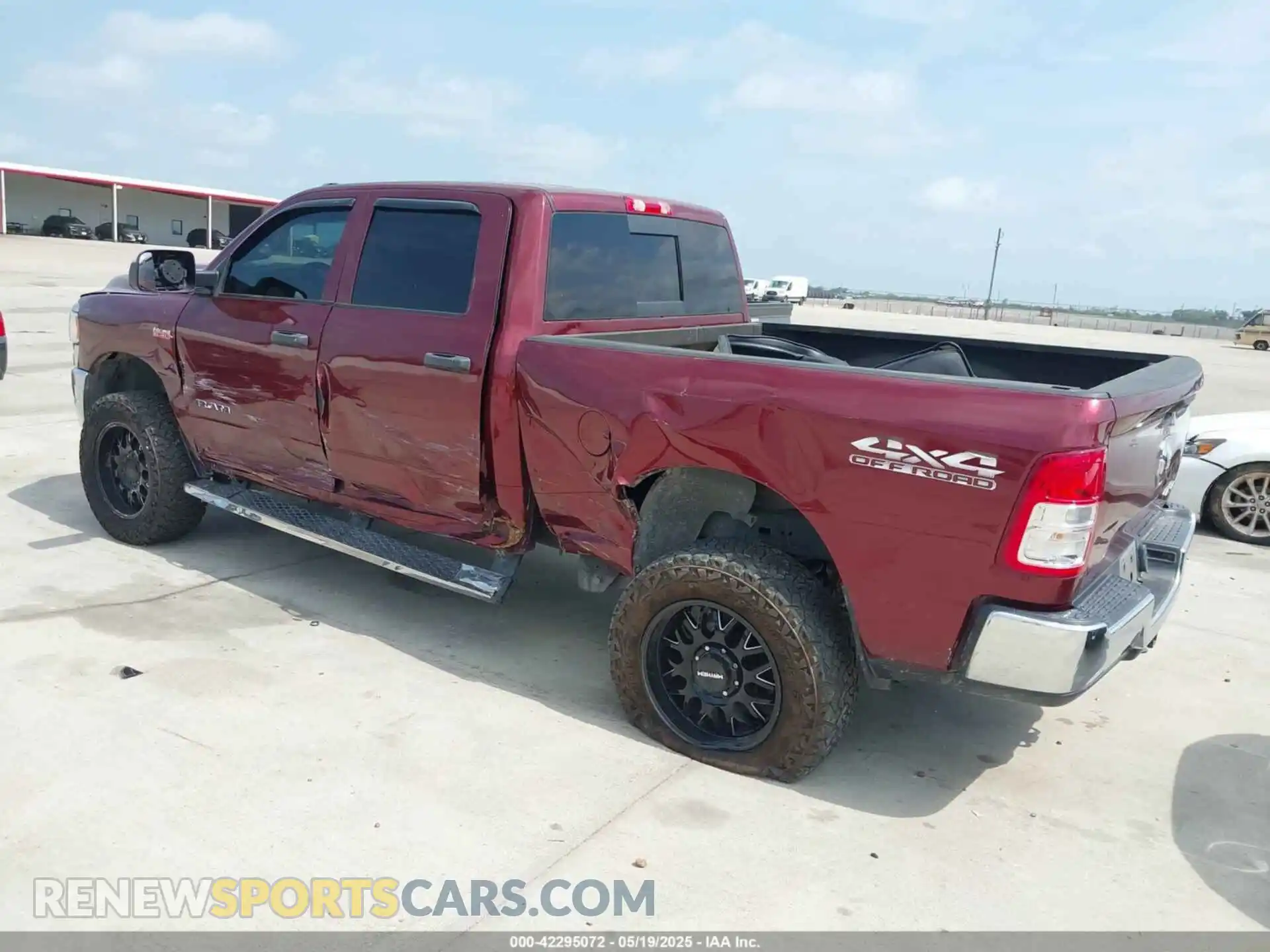 3 Photograph of a damaged car 3C6UR5CJ2MG502977 RAM 2500 2021
