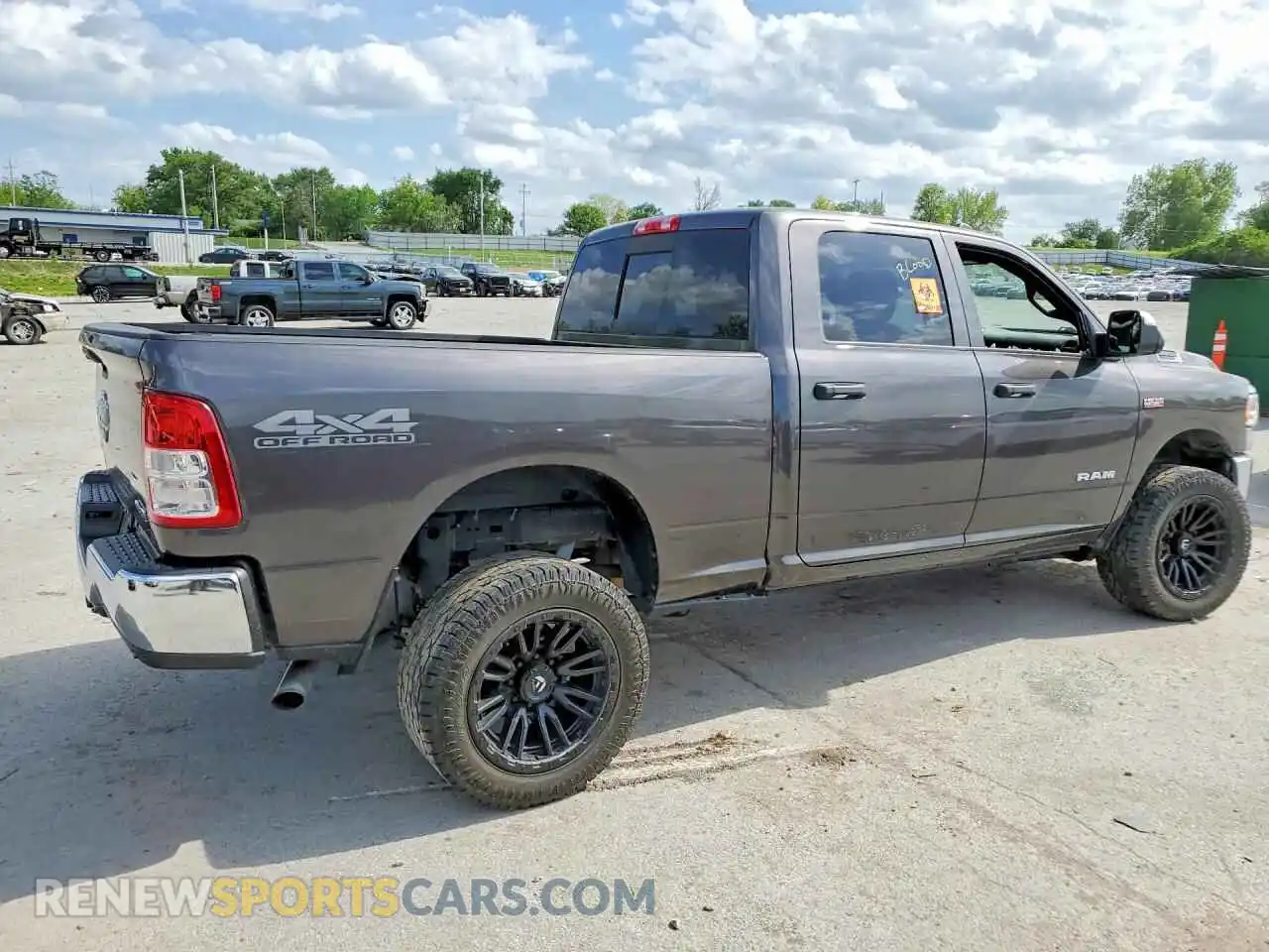 3 Photograph of a damaged car 3C6UR5CJ8MG696916 RAM 2500 2021
