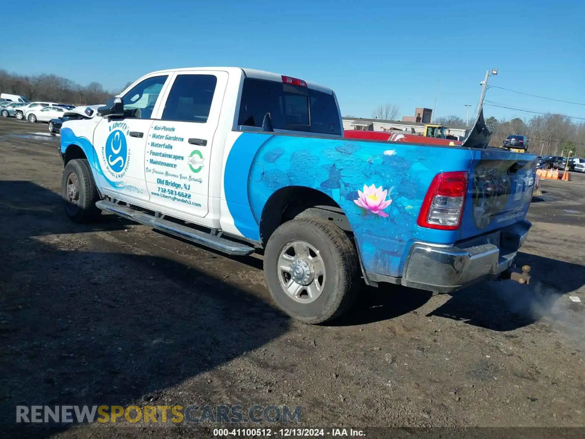 3 Photograph of a damaged car 3C6UR5CJ9MG680627 RAM 2500 2021