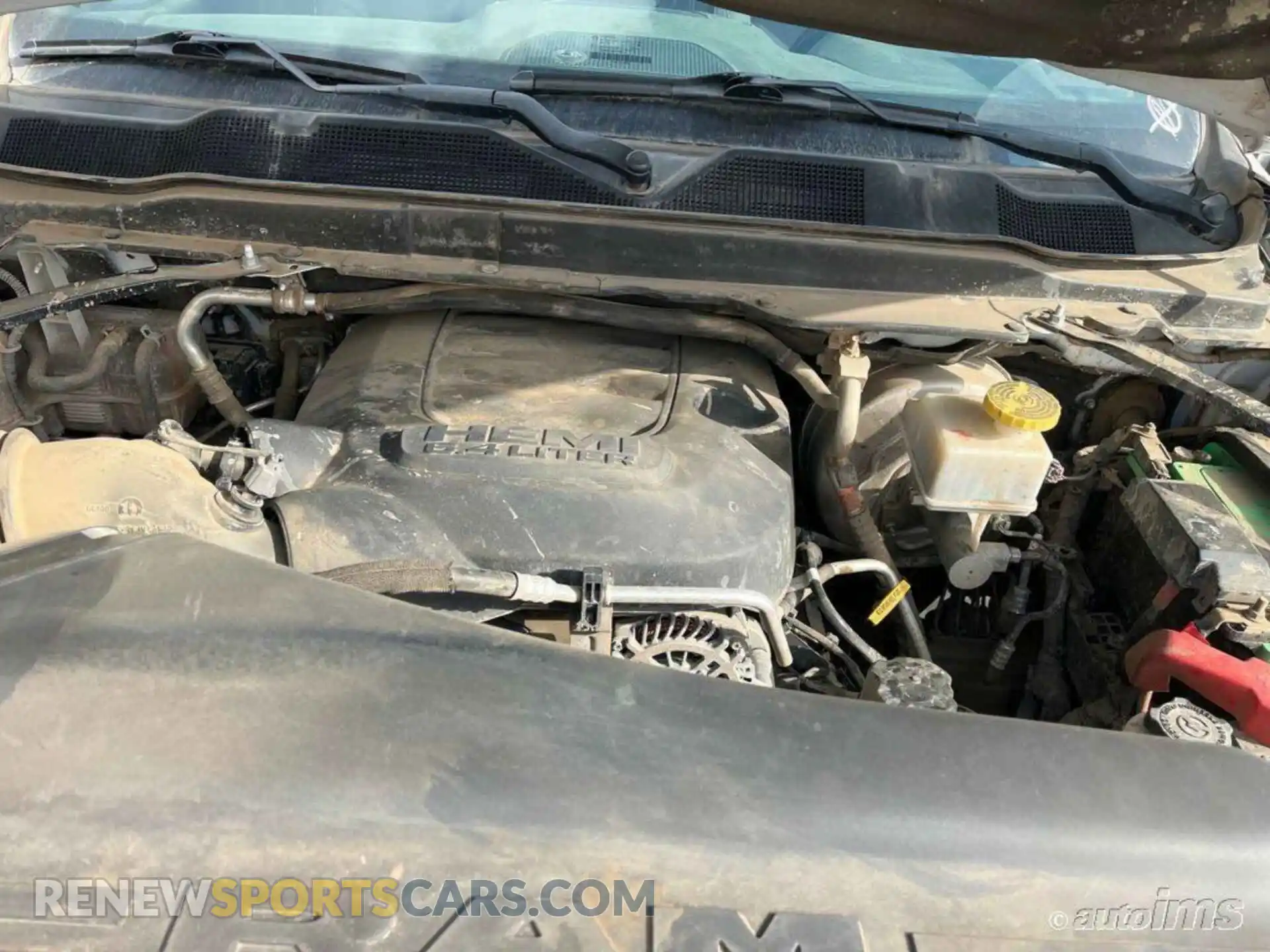 1 Photograph of a damaged car 3C6UR5CJXMG554275 RAM 2500 2021