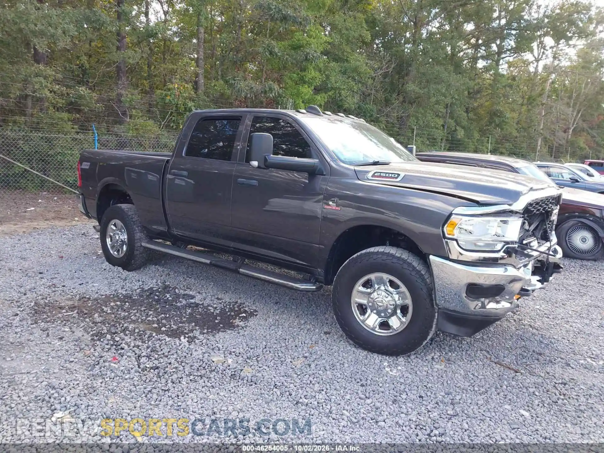1 Photograph of a damaged car 3C6UR5CL7MG629824 RAM 2500 2021