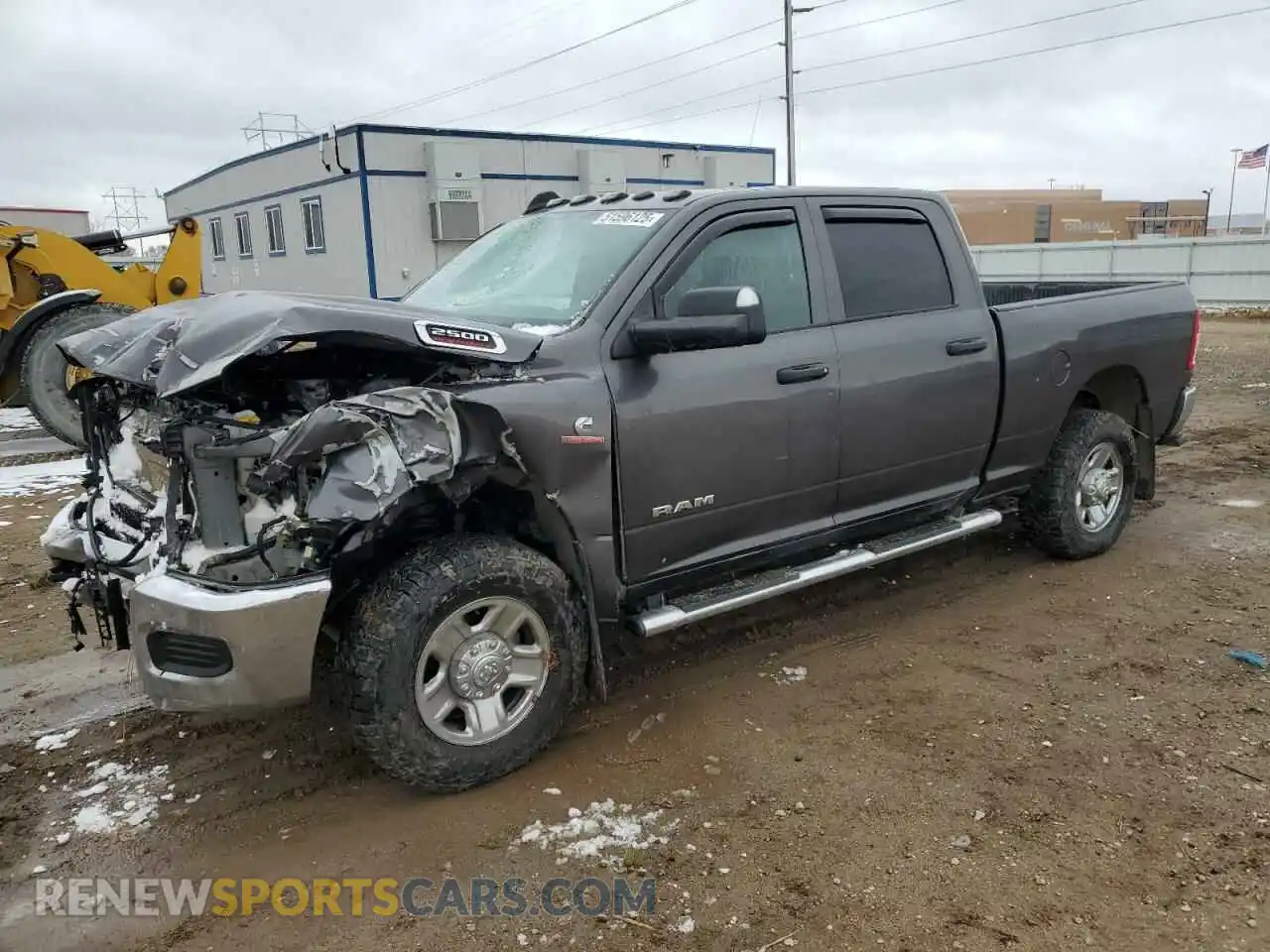 1 Photograph of a damaged car 3C6UR5CL8MG538609 RAM 2500 2021
