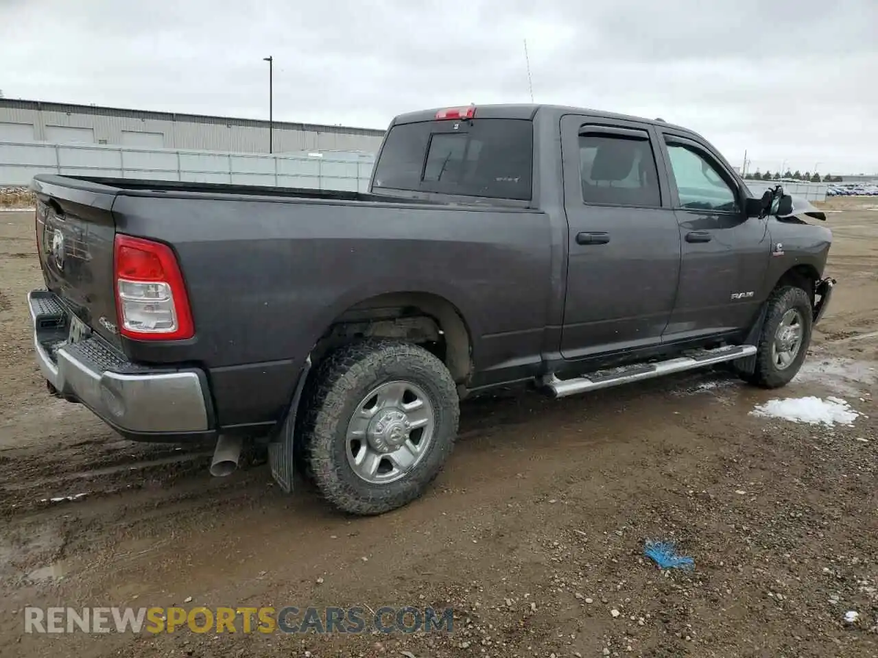3 Photograph of a damaged car 3C6UR5CL8MG538609 RAM 2500 2021